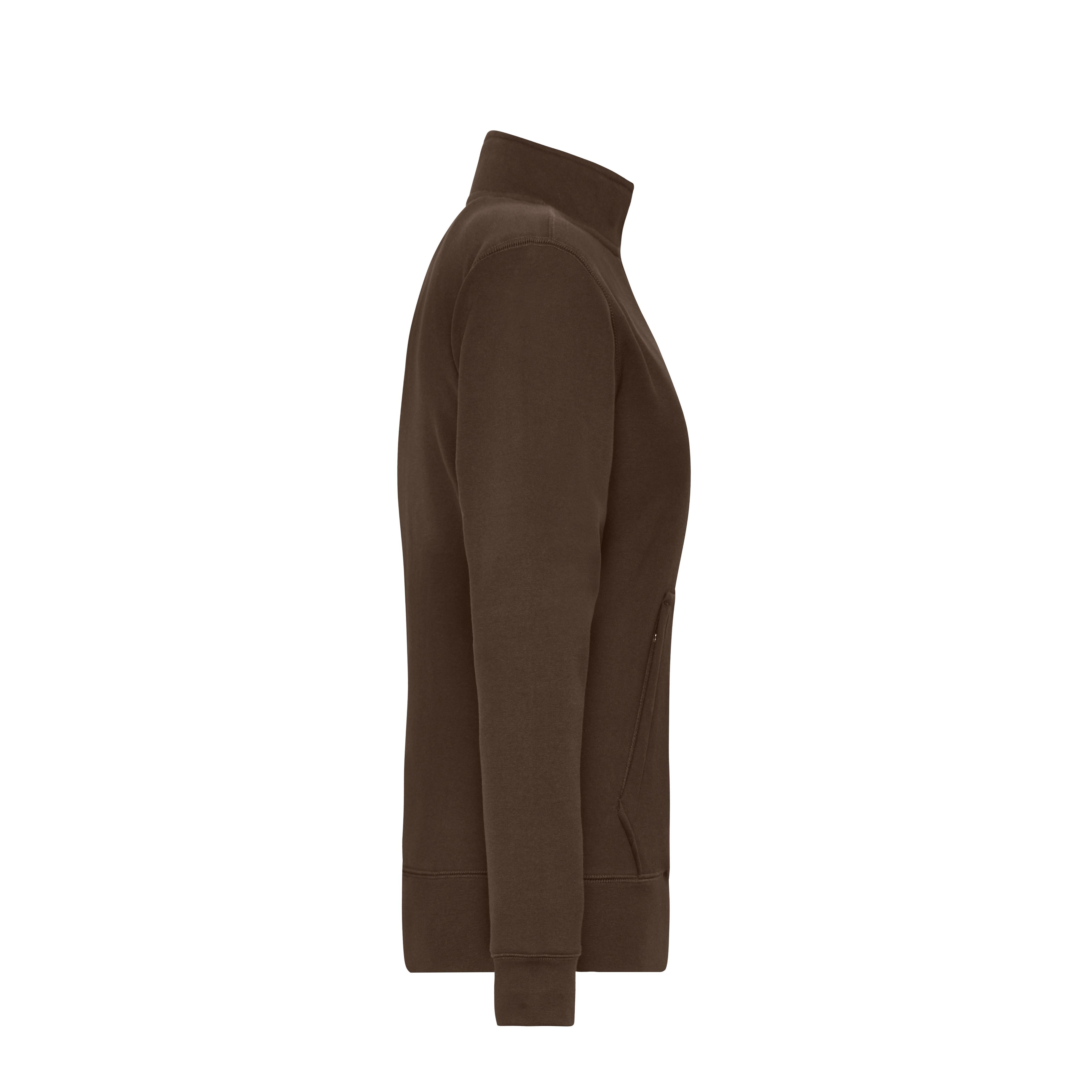 Damenjacke Solid Doubleface, braun