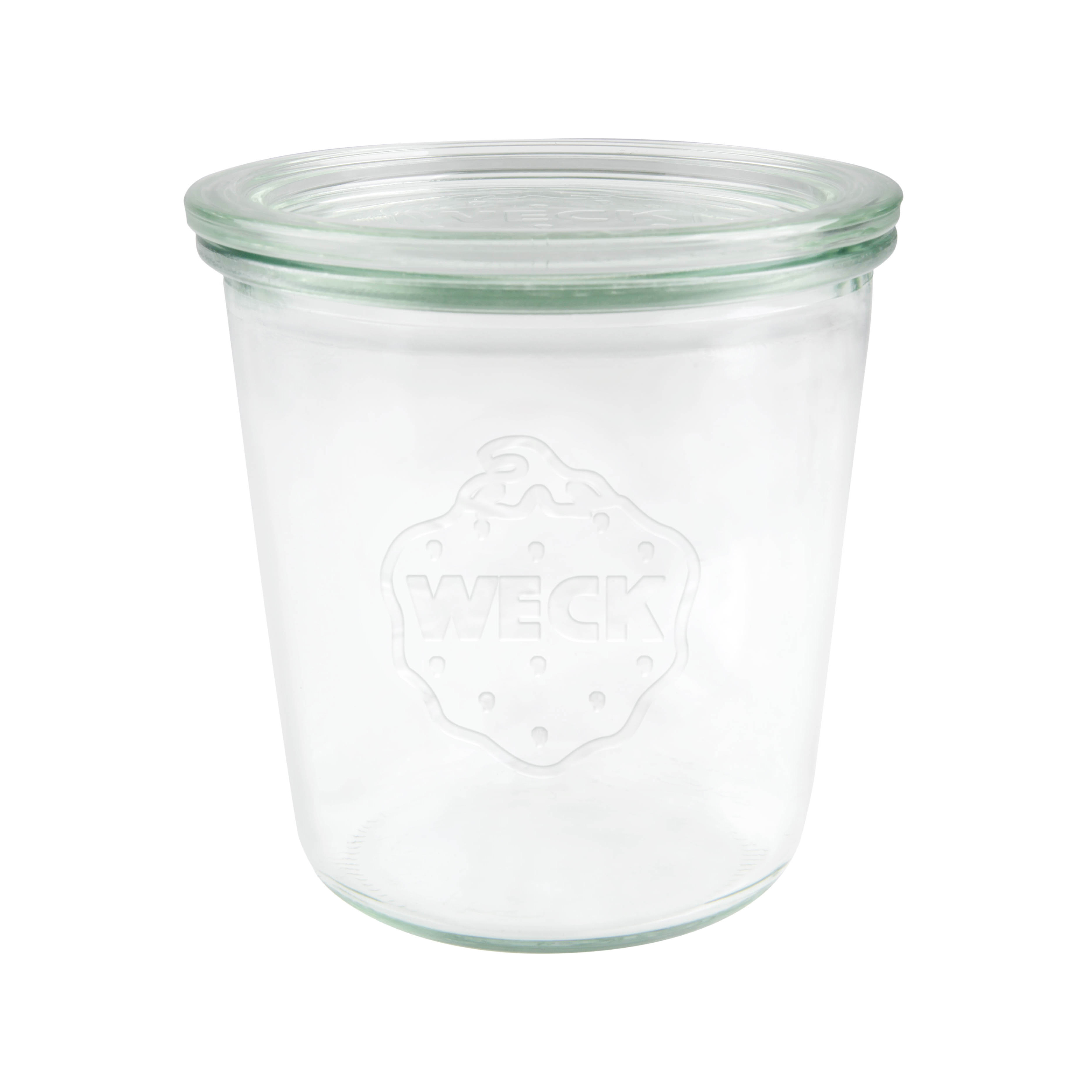 Weck-Glas mit Deckel 580 ml, Ø 10,0 cm, Höhe 10,7 cm