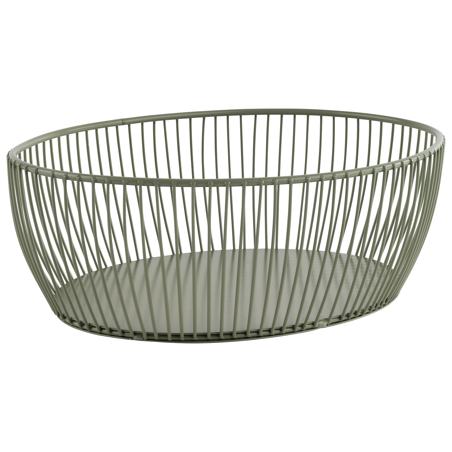Korb Svart 24 x19 cm, smoke green