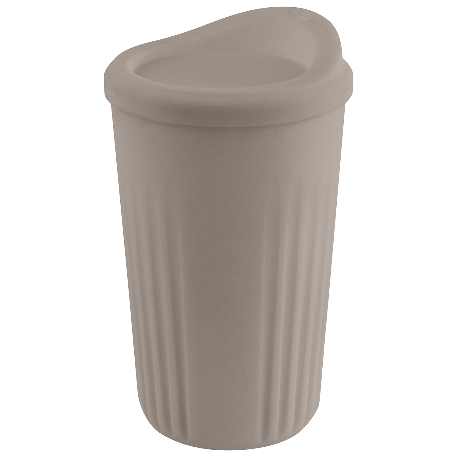 Deckel -TO GO- Ø 8,5 cm, H: 2,5 cm, mokka                       