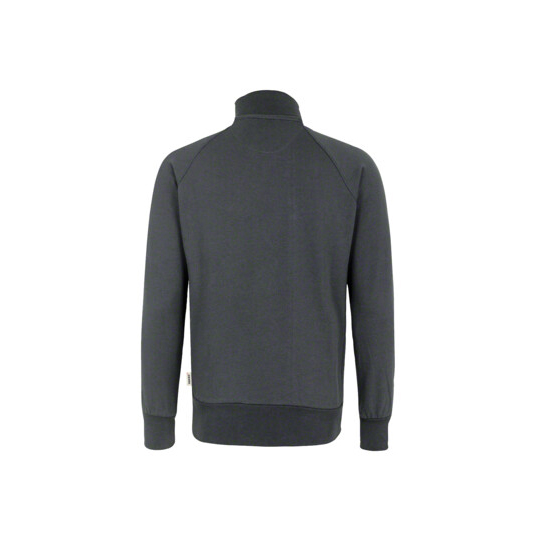 Unisex-Sweatjacke College, anthrazit