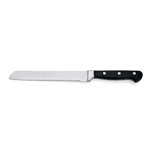 Brotmesser m. Wellenschliff, Klinge 22cm
