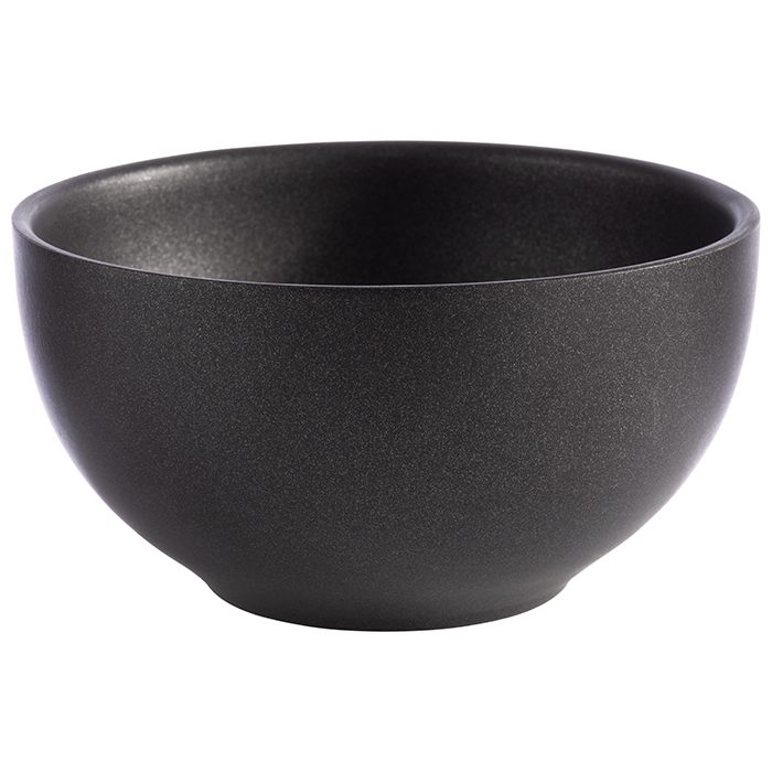 Schale -LEVANTE- schwarz, Ø 12 cm, H: 6,5 cm                         