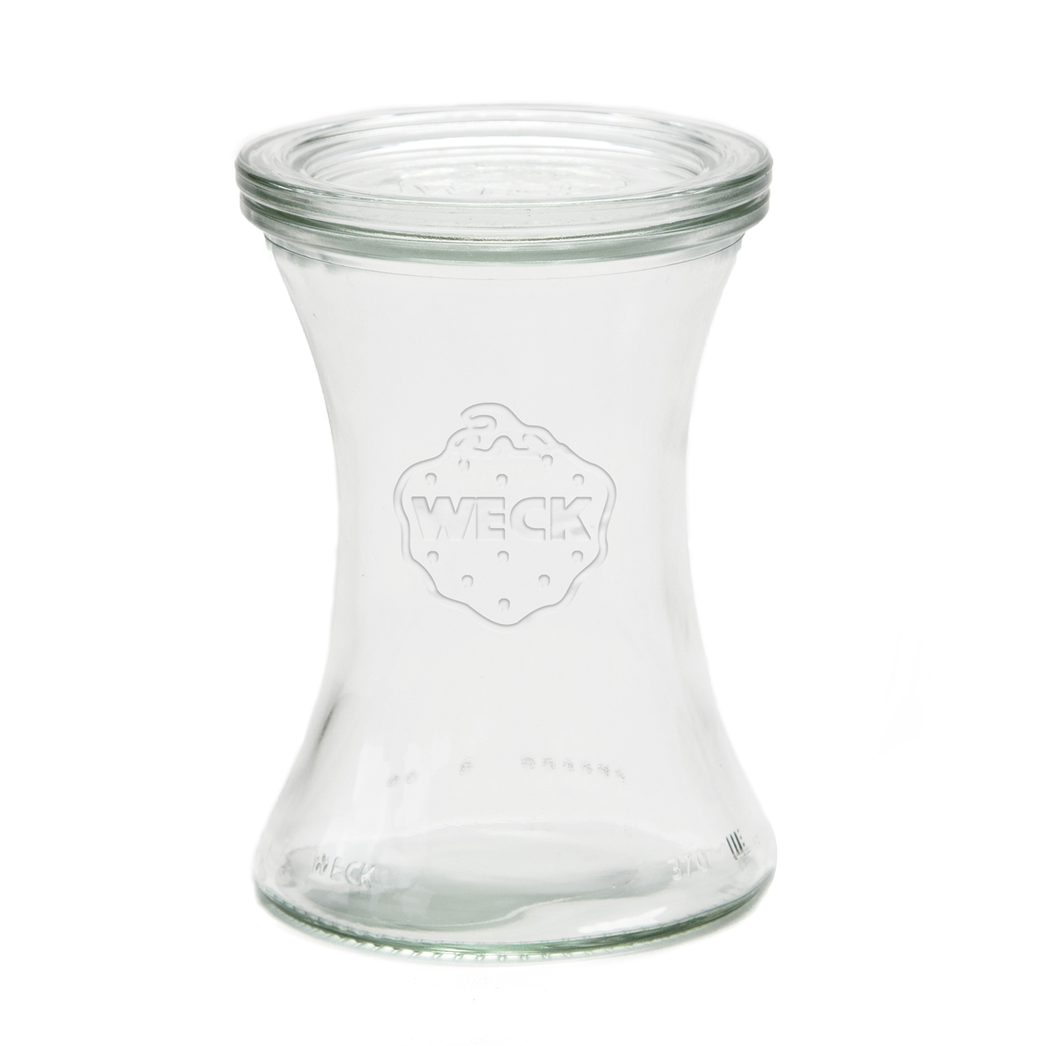 Weck-Glas Delikatesse mit Deckel 370 ml, Ø 8,0 cm, Höhe 12,2 cm