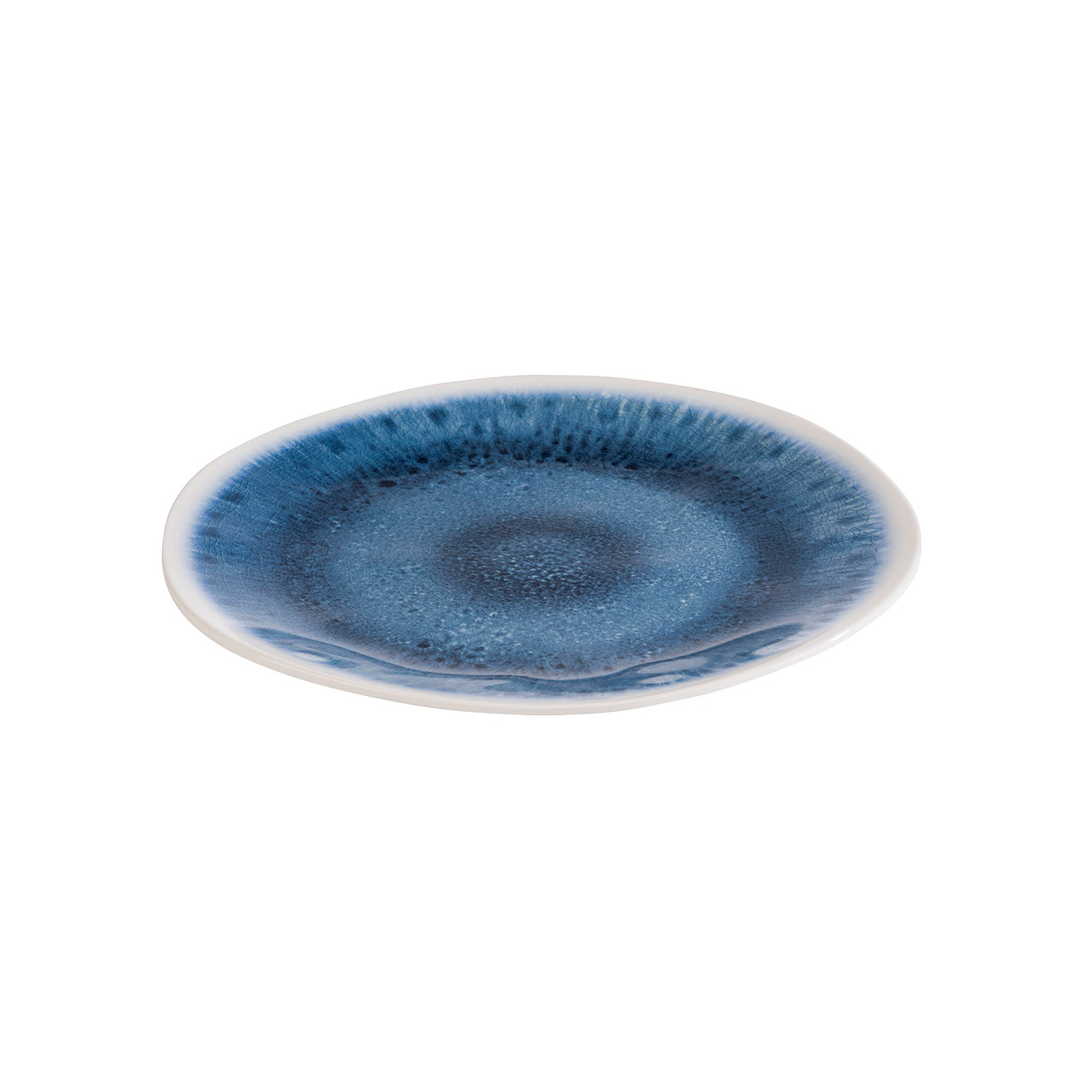 Teller -BLUE OCEAN- Ø 26,5 cm, H: 2 cm Melamin 
