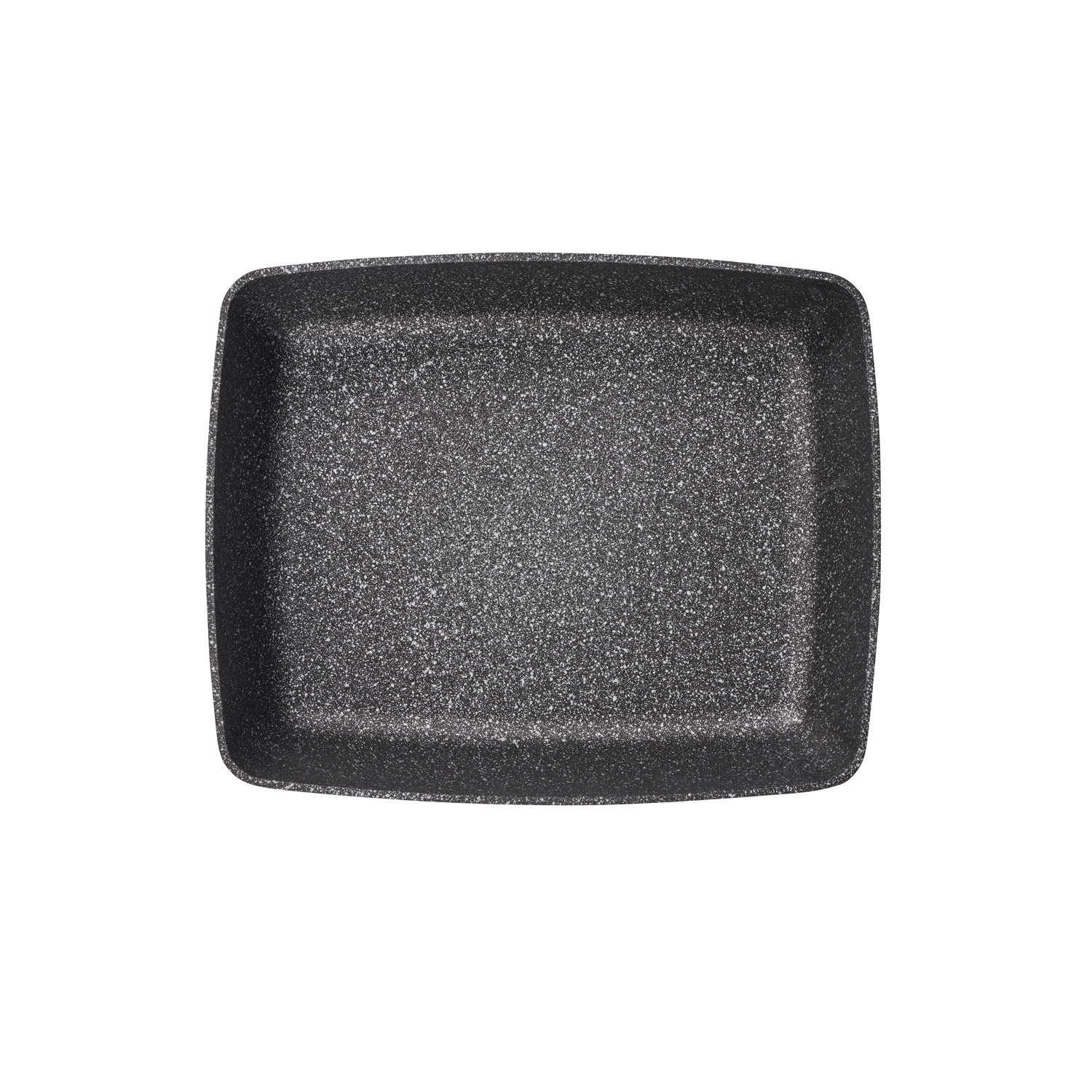 GN 1/2 Schale FROSTFIRE 32,5 x 26,5 cm, H: 7,5 cm, schwarz/silber