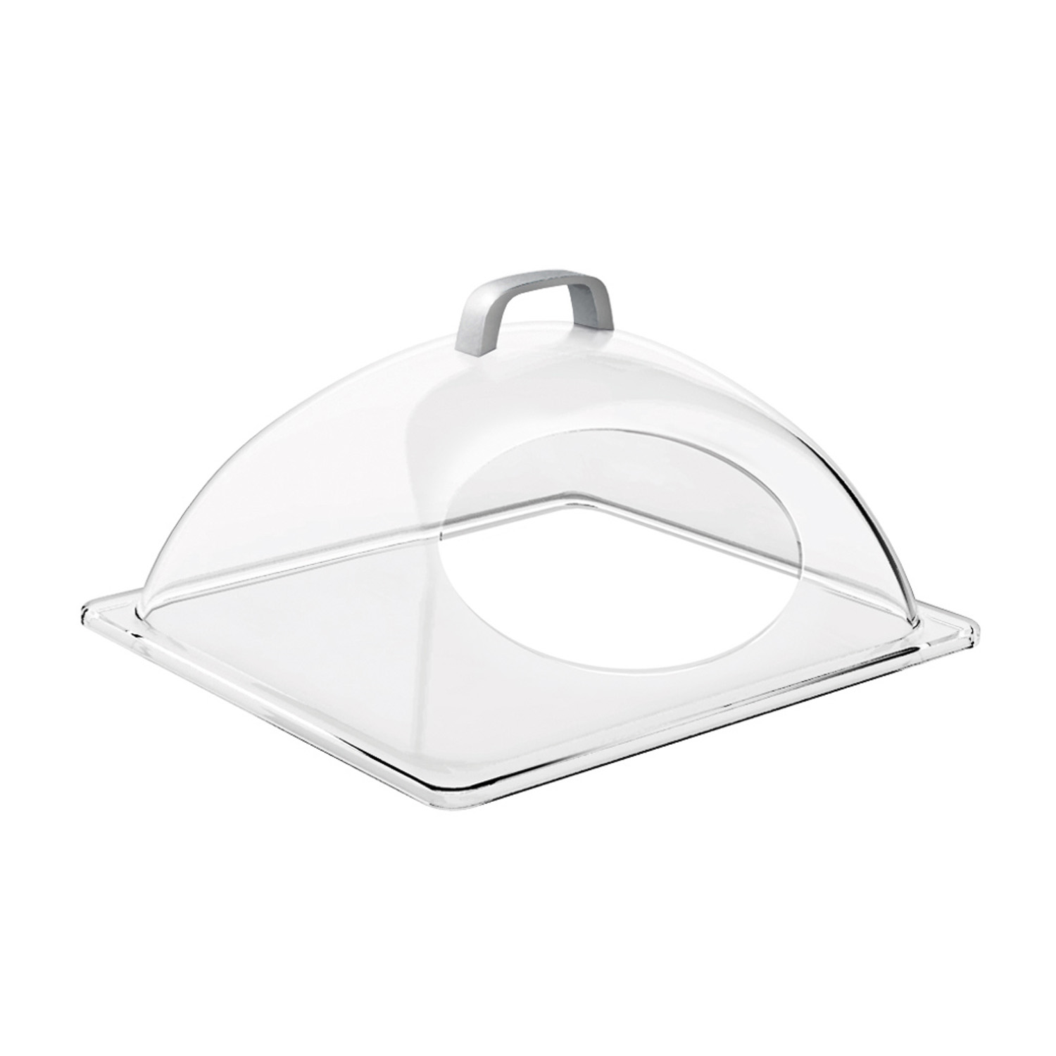GN Kuppelhaube 33 x 28 cm, H: 17 cm Haube aus SAN 