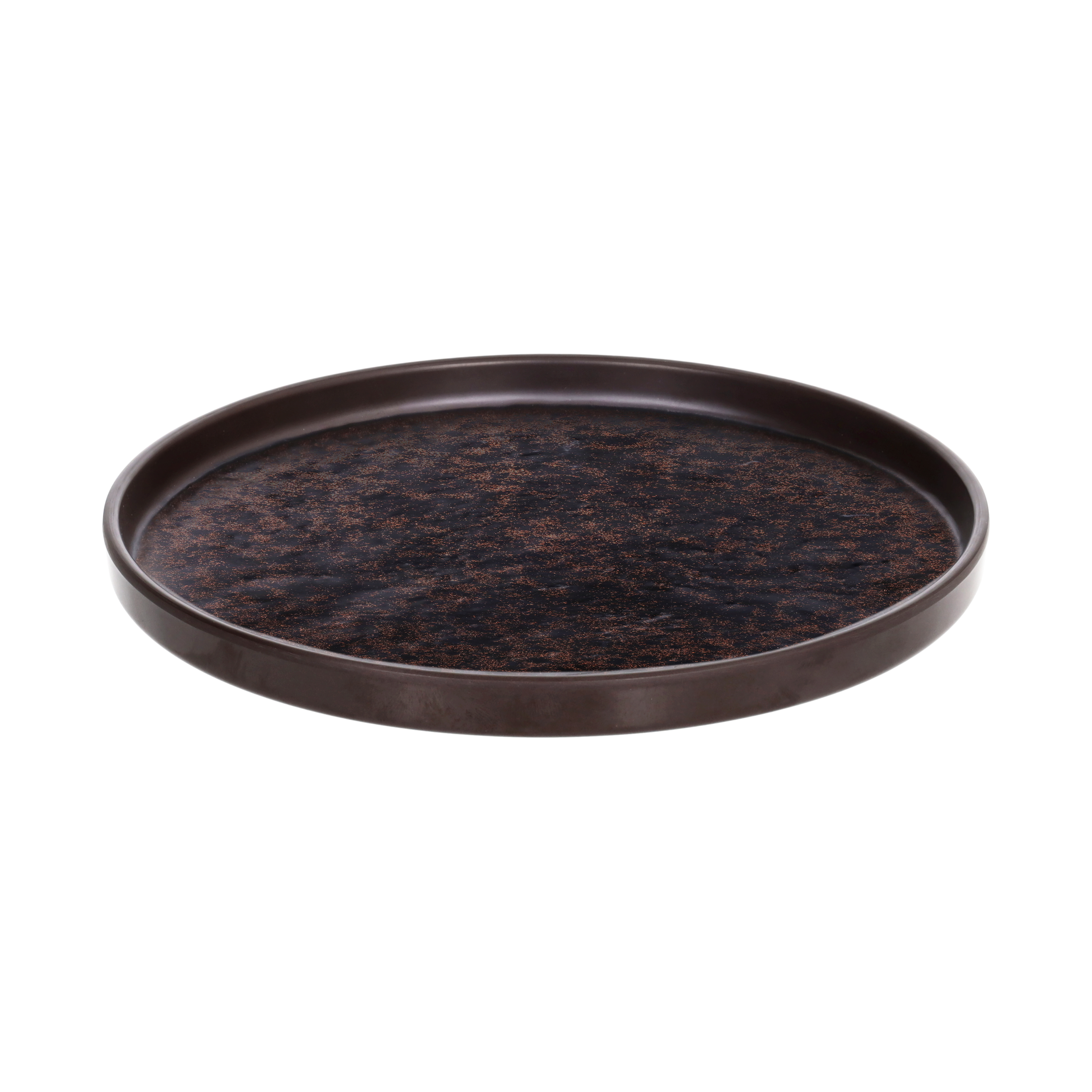 Plate 27cm, Melamin, Corten