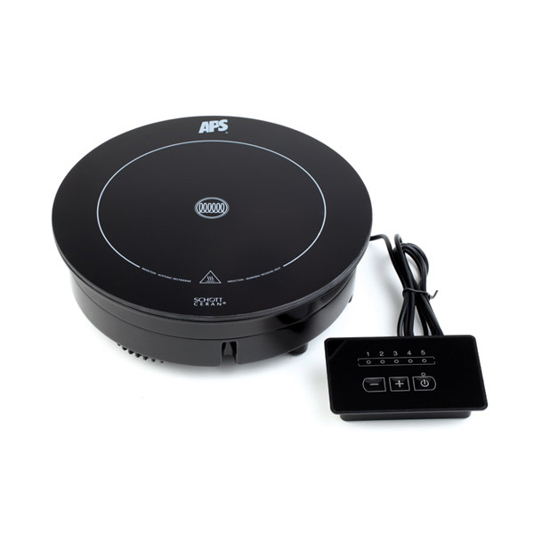 Induktionskochplatte Ø 24 cm, 900 Watt für Chafing Dish, mit Regler 