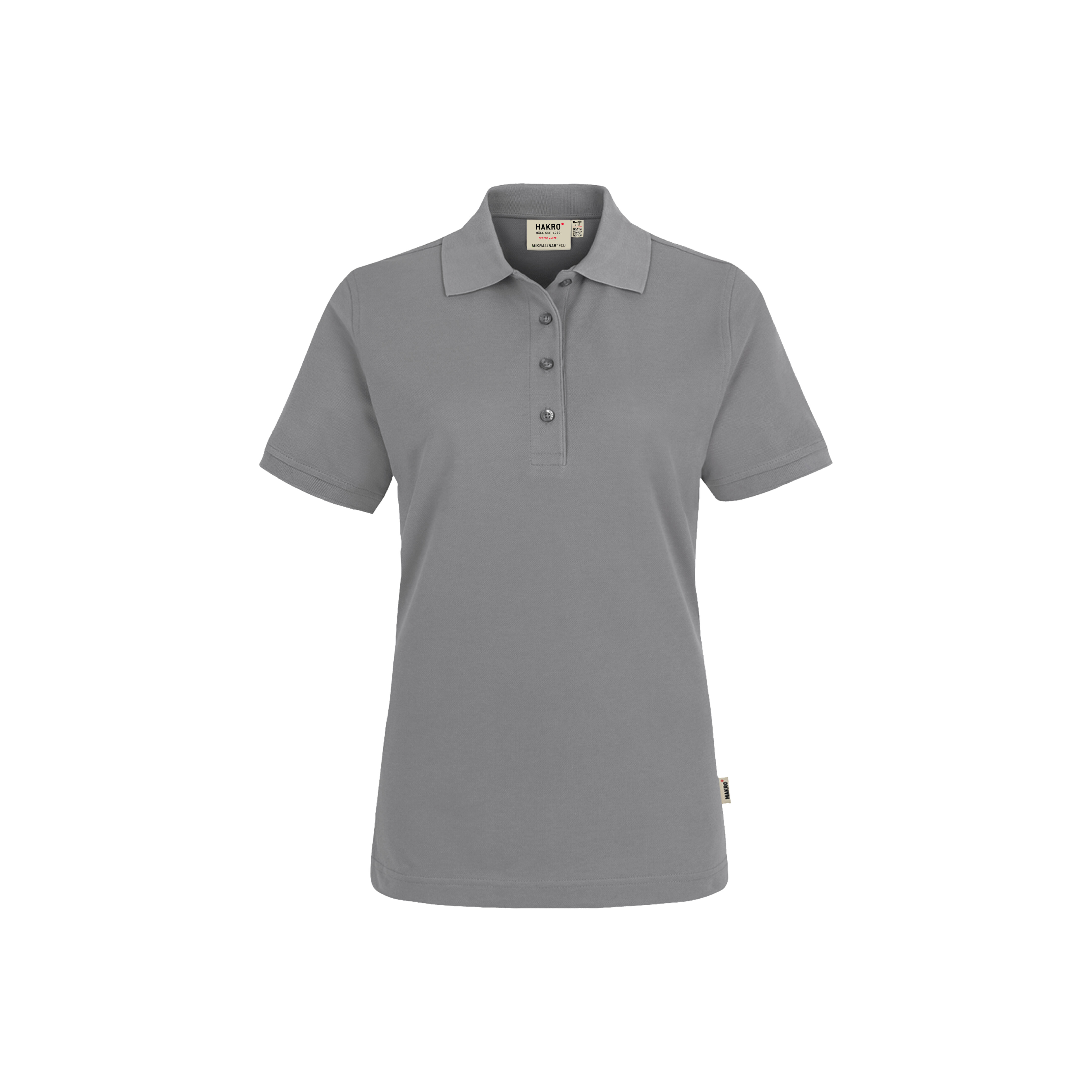 Damen Poloshirt Mikralinar ECO, titan