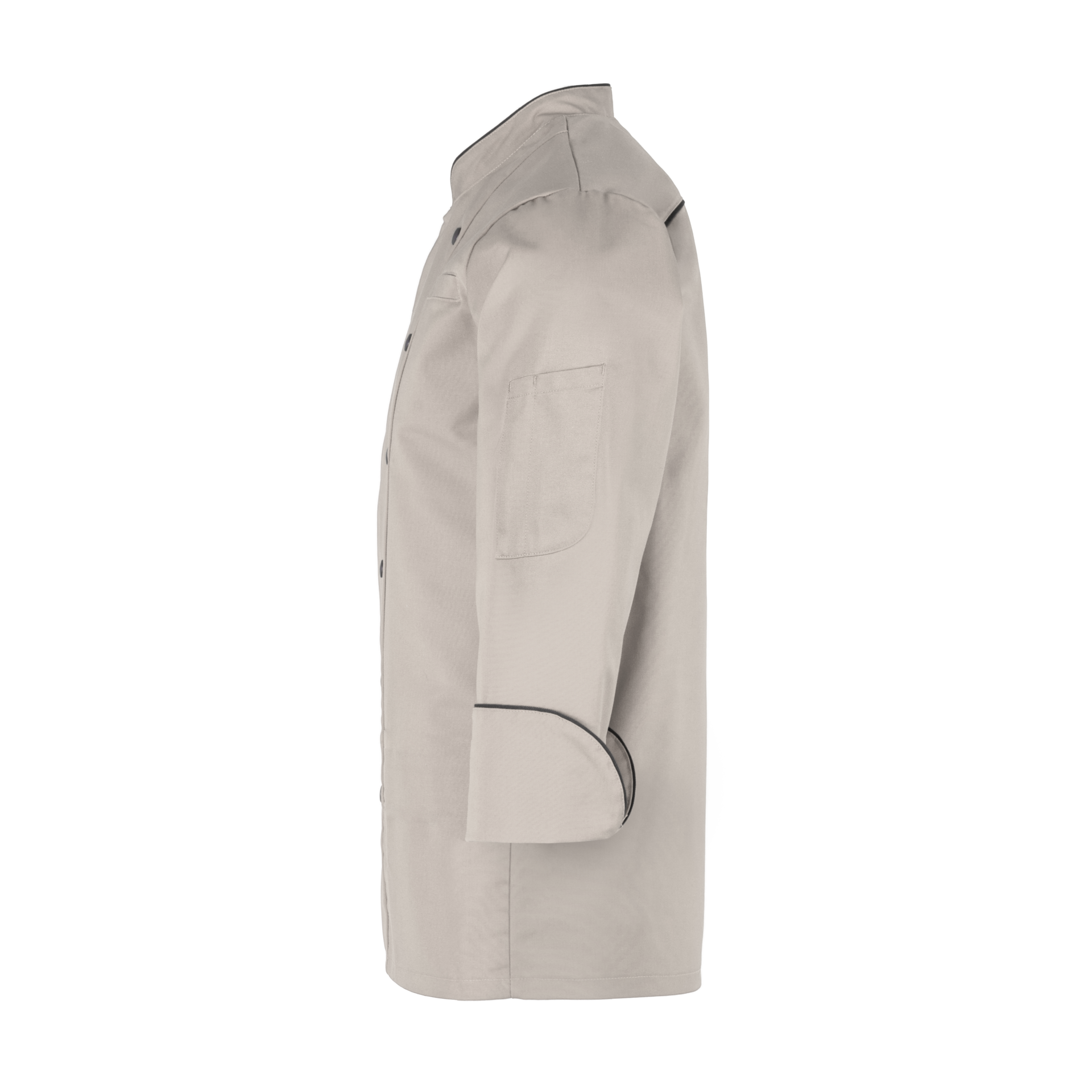 Koch-/Servicejacke CONCEPT Unisex beige/anthrazit
