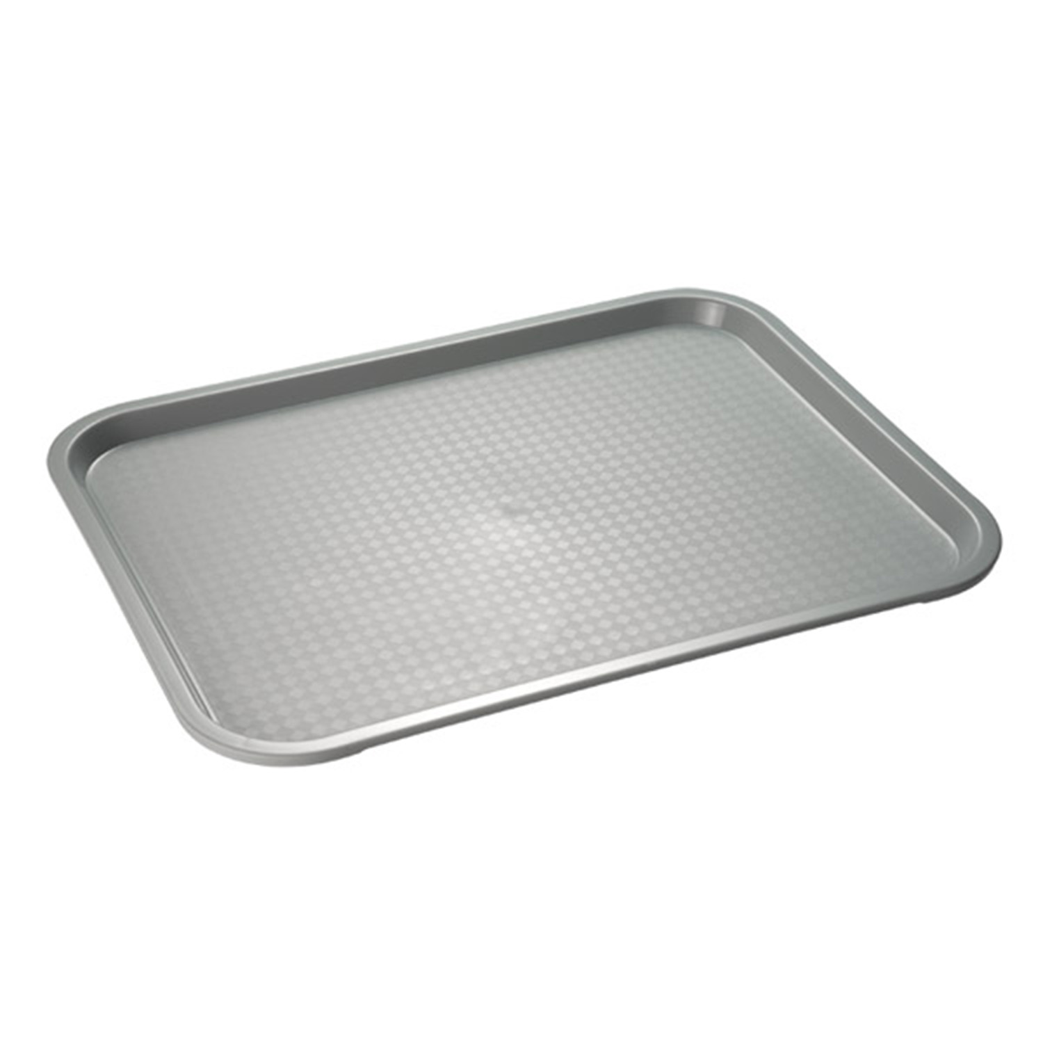 Tablett Fast Food 45 x 35,5 cm, grau 