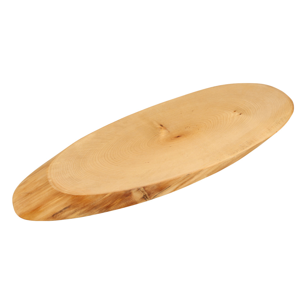 Rinden-Servierbrett aus zertifiziertem Birkenholz, 45 x 17 x 2,5 cm