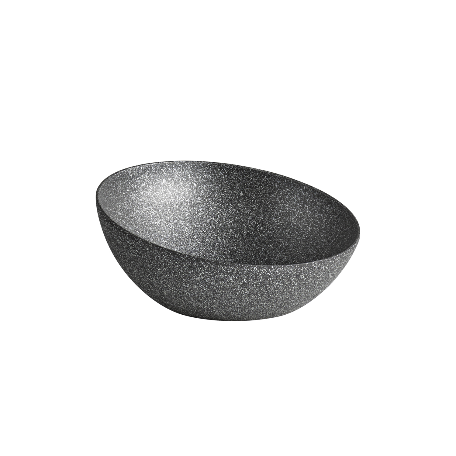 Schale FROSTFIRE ø 26,5 cm H: 7/12 cm schwarz/silber