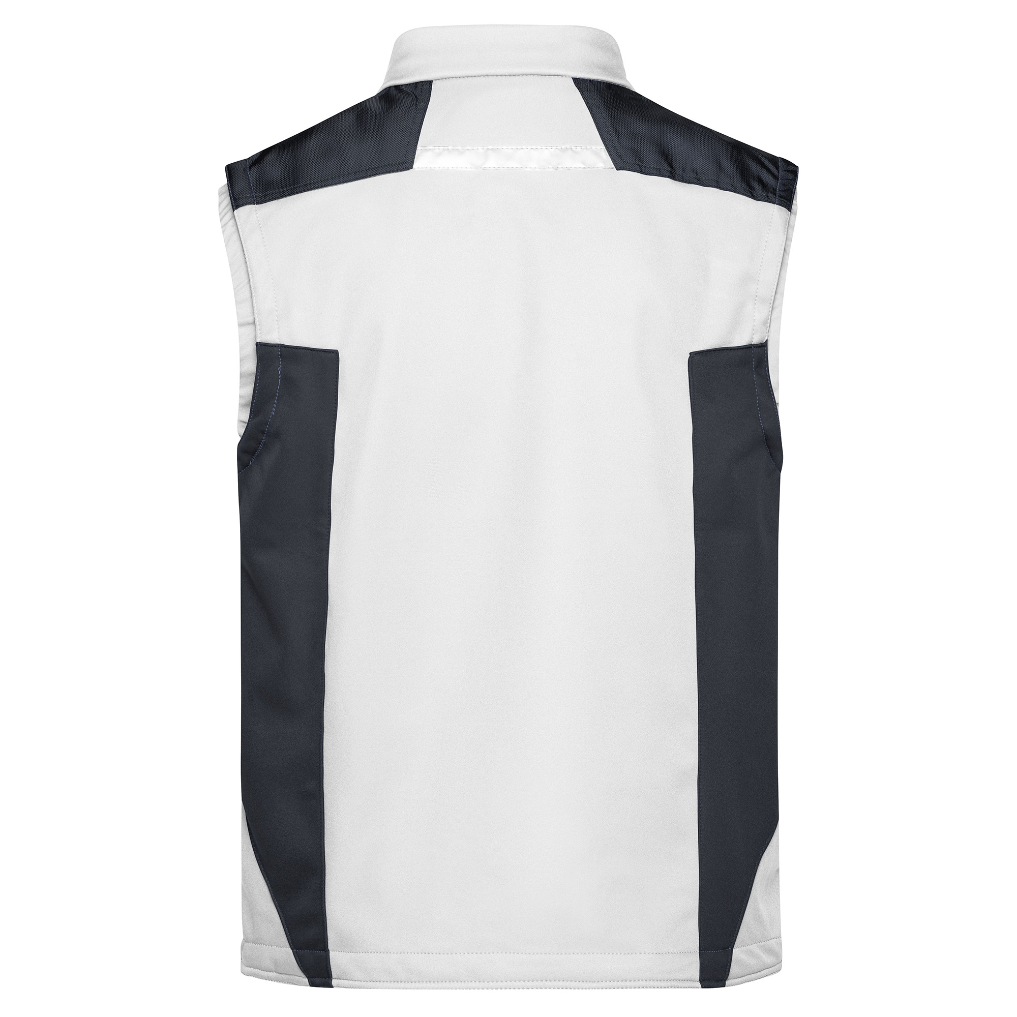 Workwear Softshell-Weste Strong, white/carbon