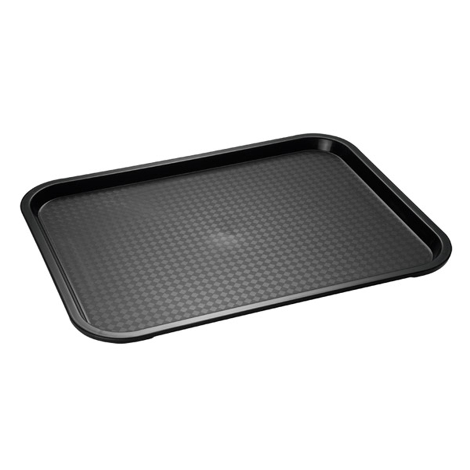 Tablett Fast Food 45 x 35,5 cm, schwarz 
