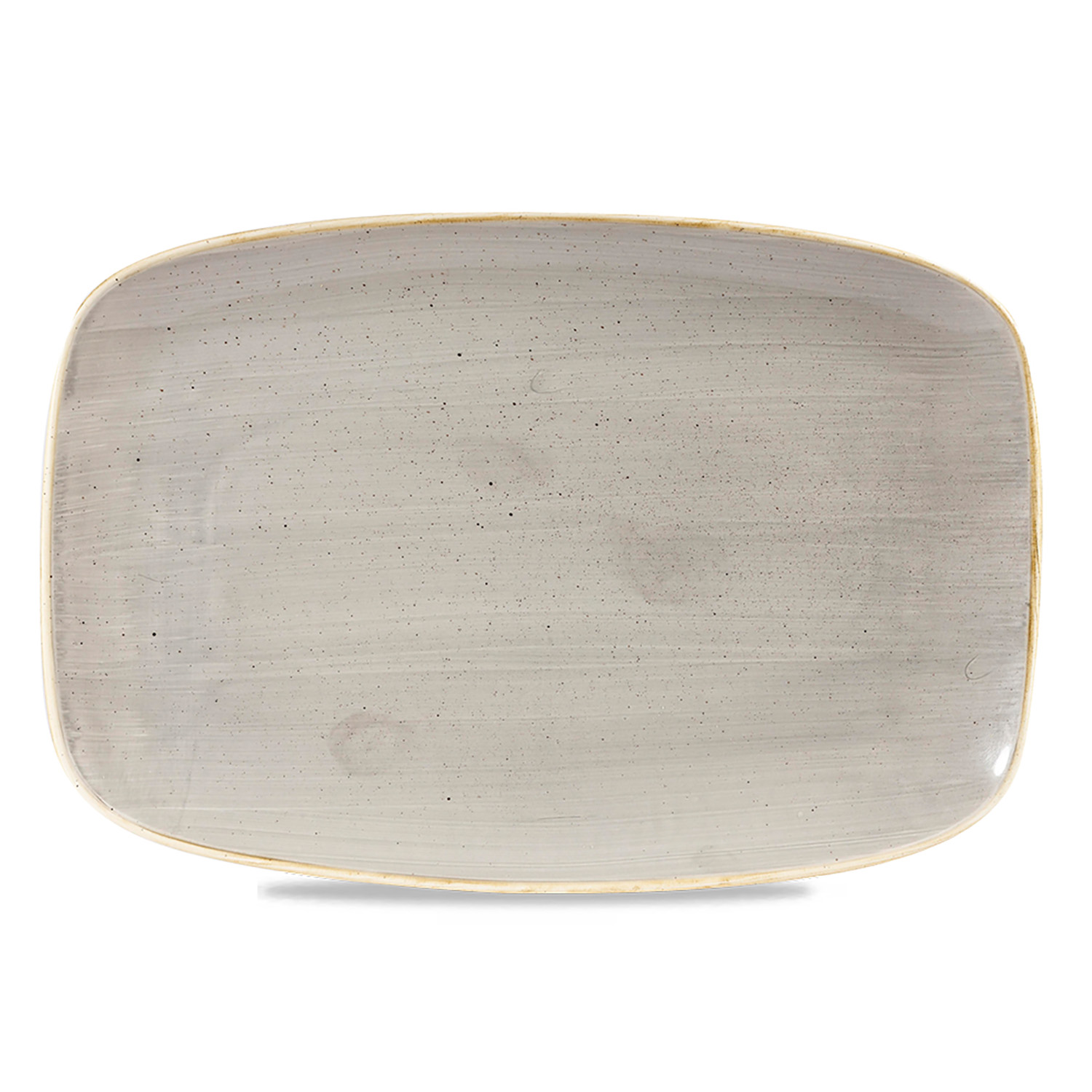 Chefs Oblong Platte No. 9, 34,4 x 23,4 cm, Stonecast Peppercorn Grey