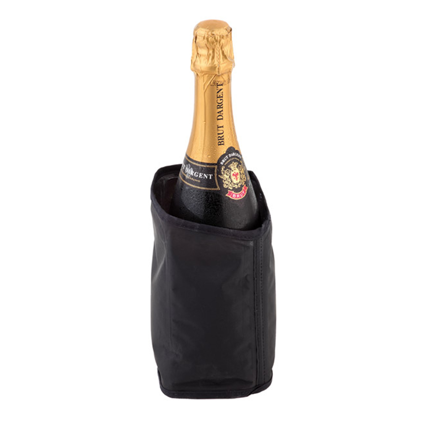 Kühlmanschette Ø 11 cm, H: 18 cm Nylon, PE, schwarz 