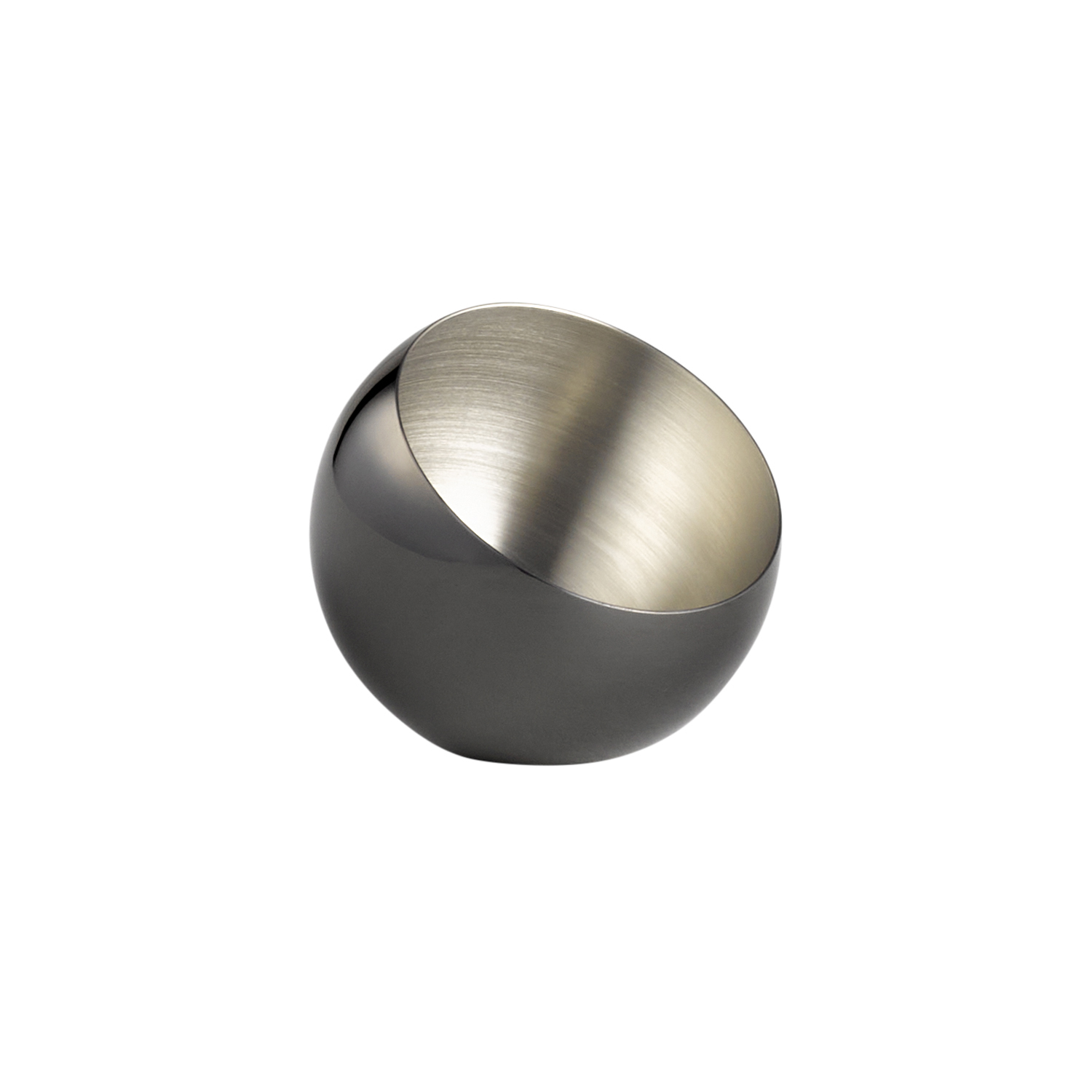Schale 3er Set SPHERE, grau, ø 8 cm H:  7cm 0,1 l