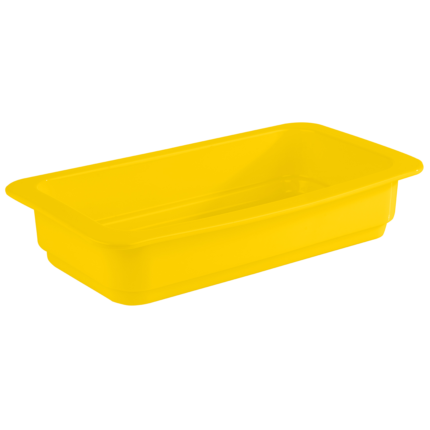 GN 1/3 Behälter, gelb, 32,5 x 17,6 cm, H: 6 cm                 
