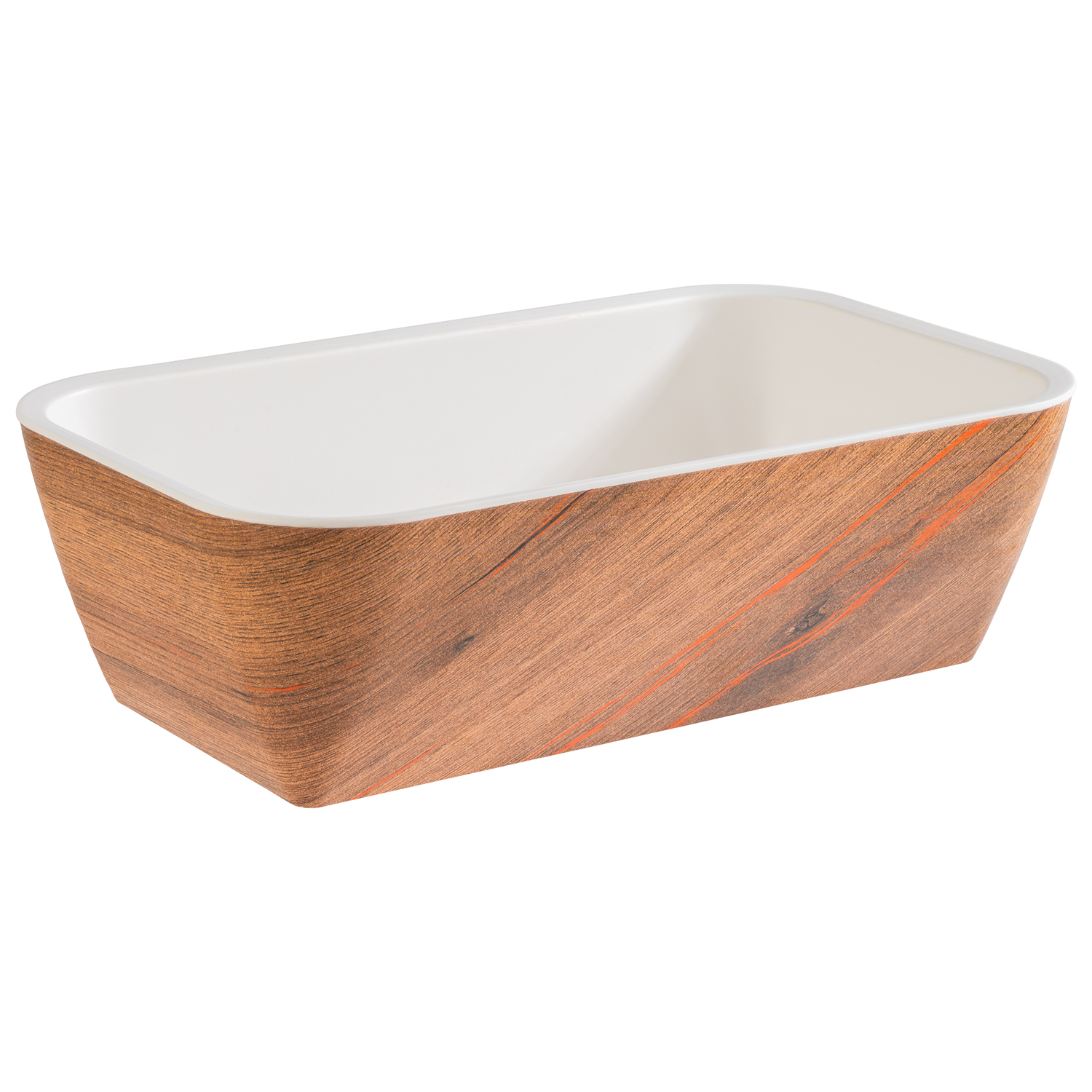 GN 1/4 Schale CRAZY WOOD 26,5 x 16,2 x 8 cm