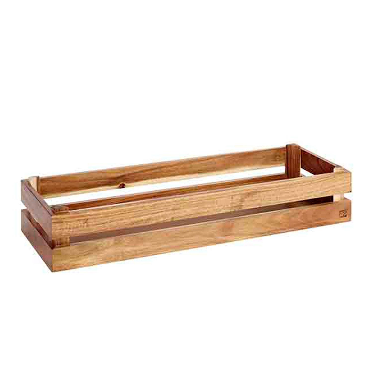Holzbox -SUPERBOX- 55,5 x 18,5 cm, H: 10,5 cm Akazienholz 