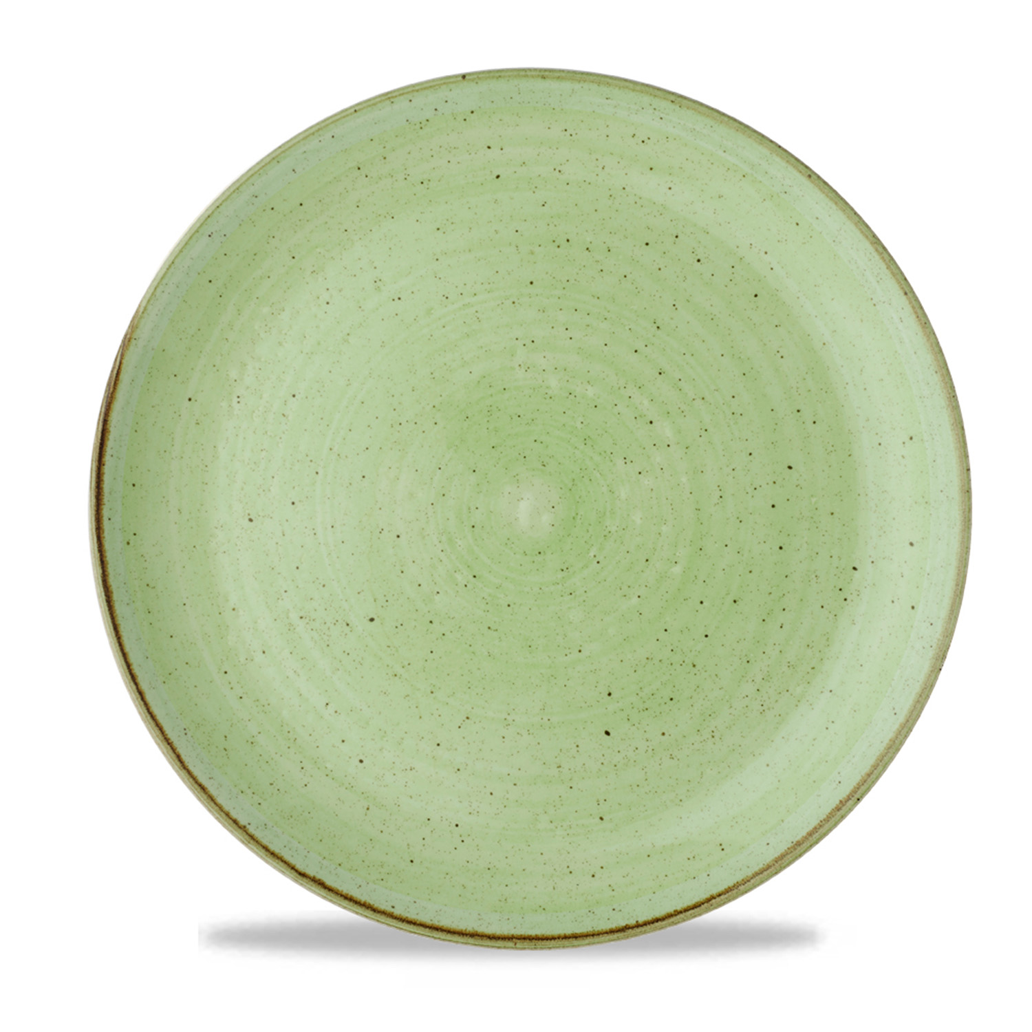 Coup Teller flach 28,8 cm, Stonecast Sage Green