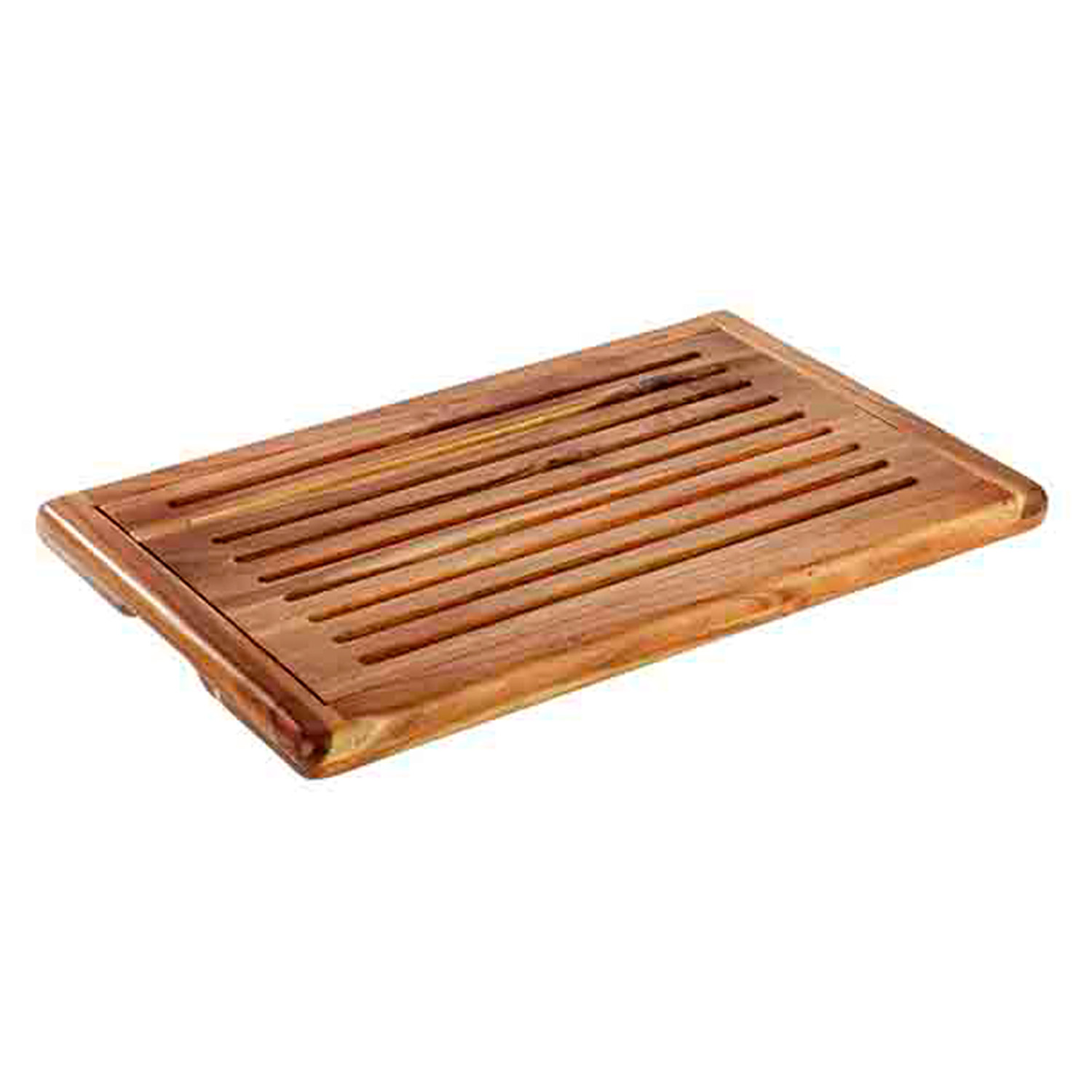 Brotschneidebrett 60 x 40 cm, H: 2 cm Holz, Akazie 