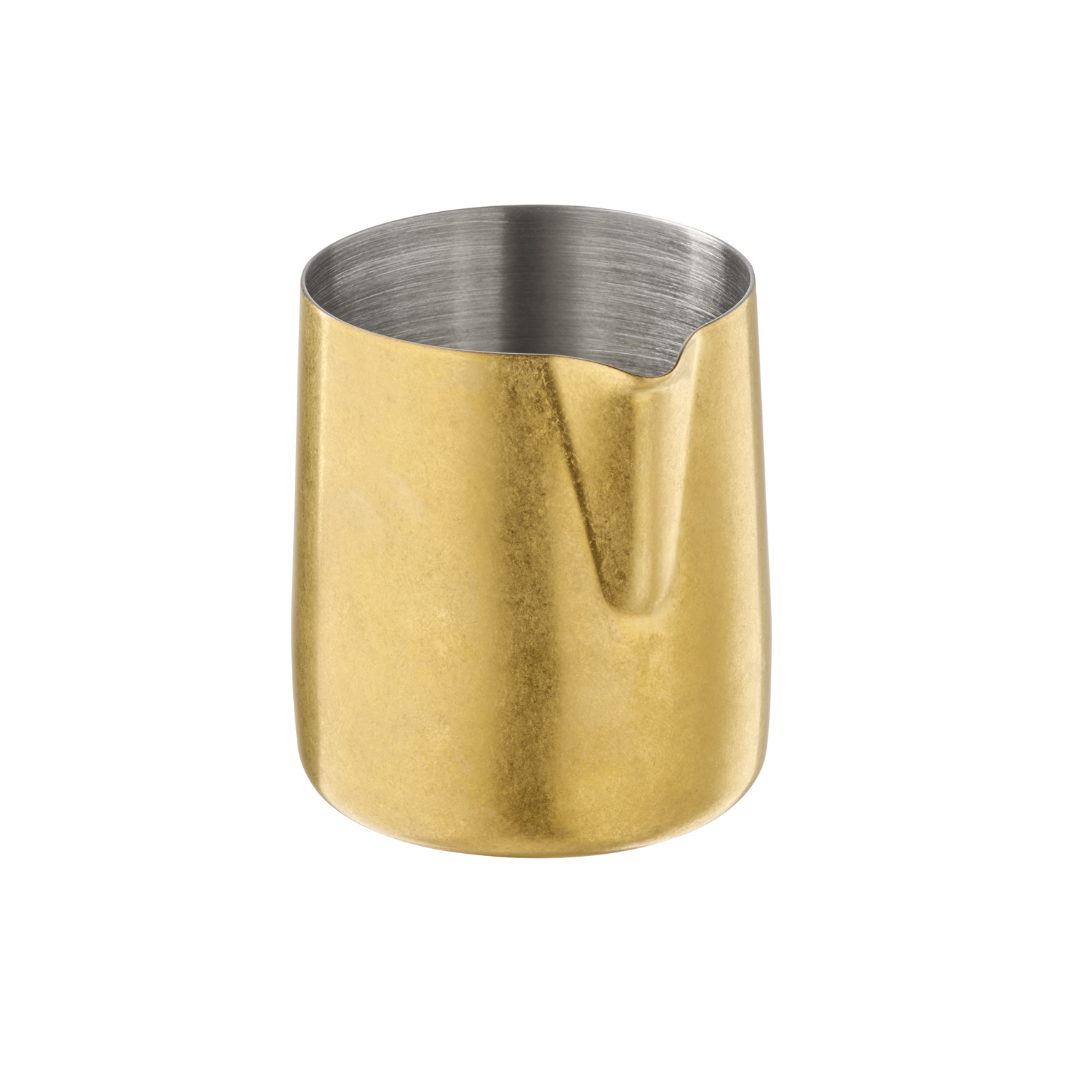 FLOW Gießer ø 6 cm, H: 6,5 cm, 150 ml, Vintage Look gold