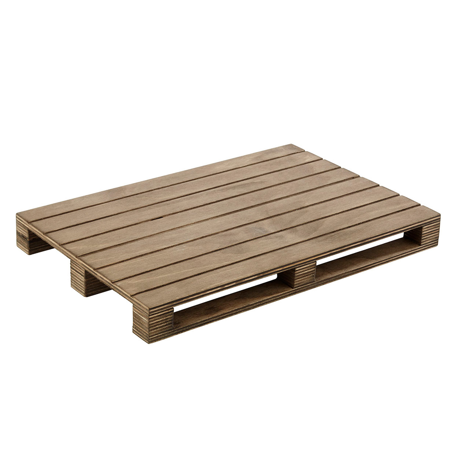 Servierbrett -GENUSSPALETTE- 30 x 20 cm, H: 3 cm Birkenholz 