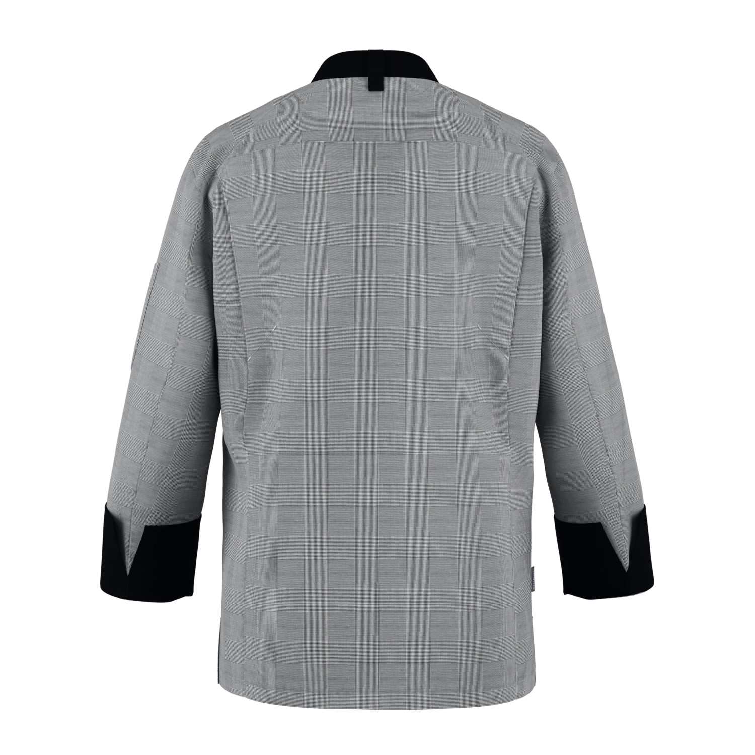 Koch/-Servicejacke Glencheck Herren schwarz Glencheck/ schwarz