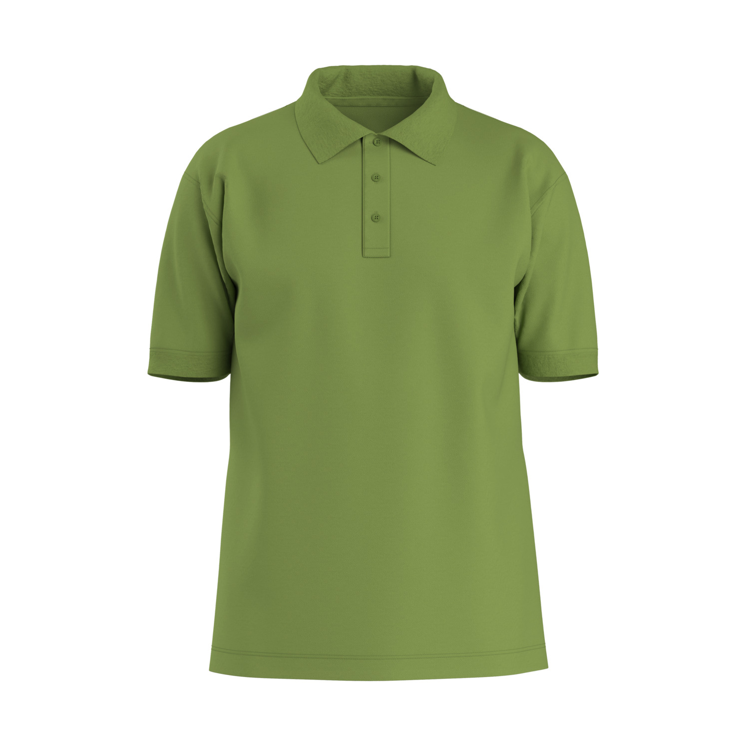 Unisex-Polo Concept, pistaziengrün