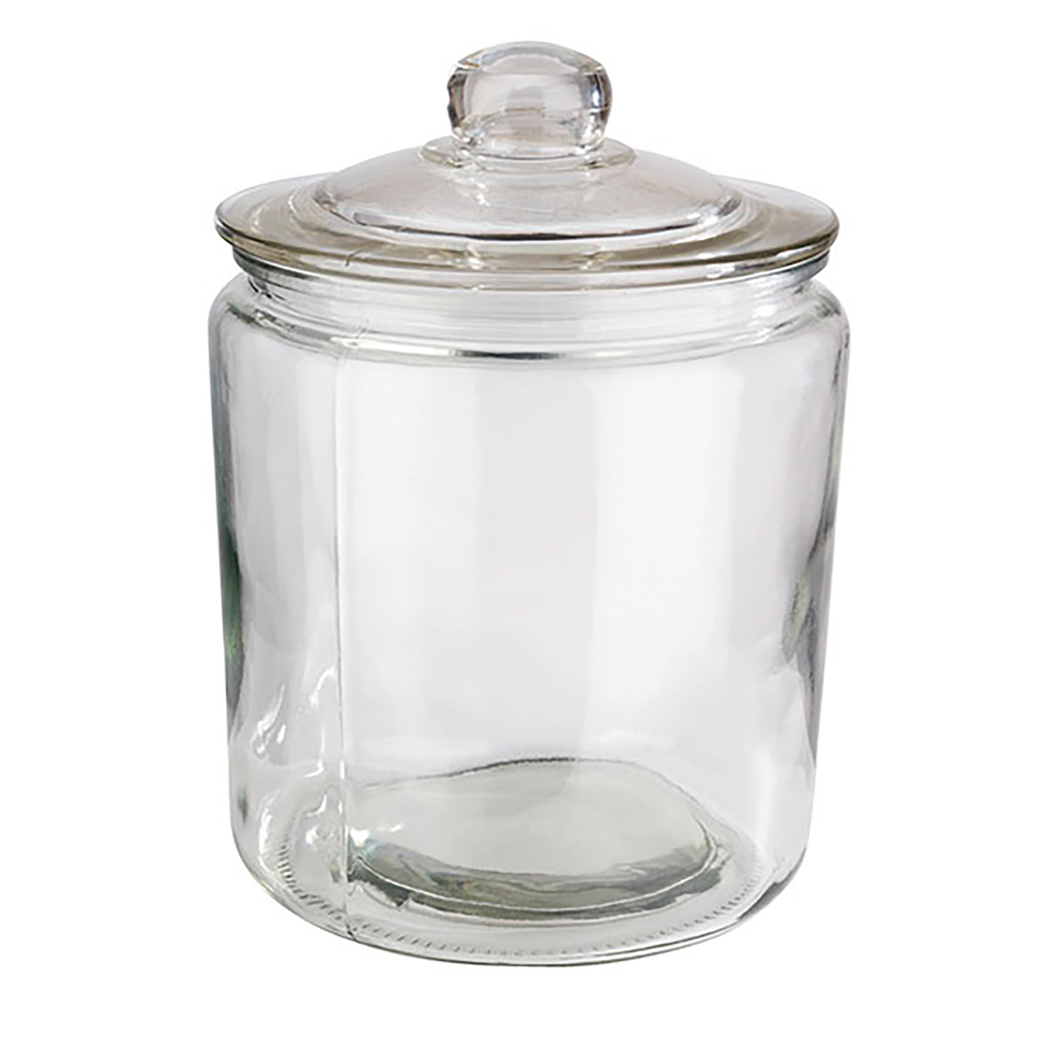 Vorratsglas -CLASSIC- Ø 18 cm, H: 26 cm Glas, Polyethylen 4 Liter