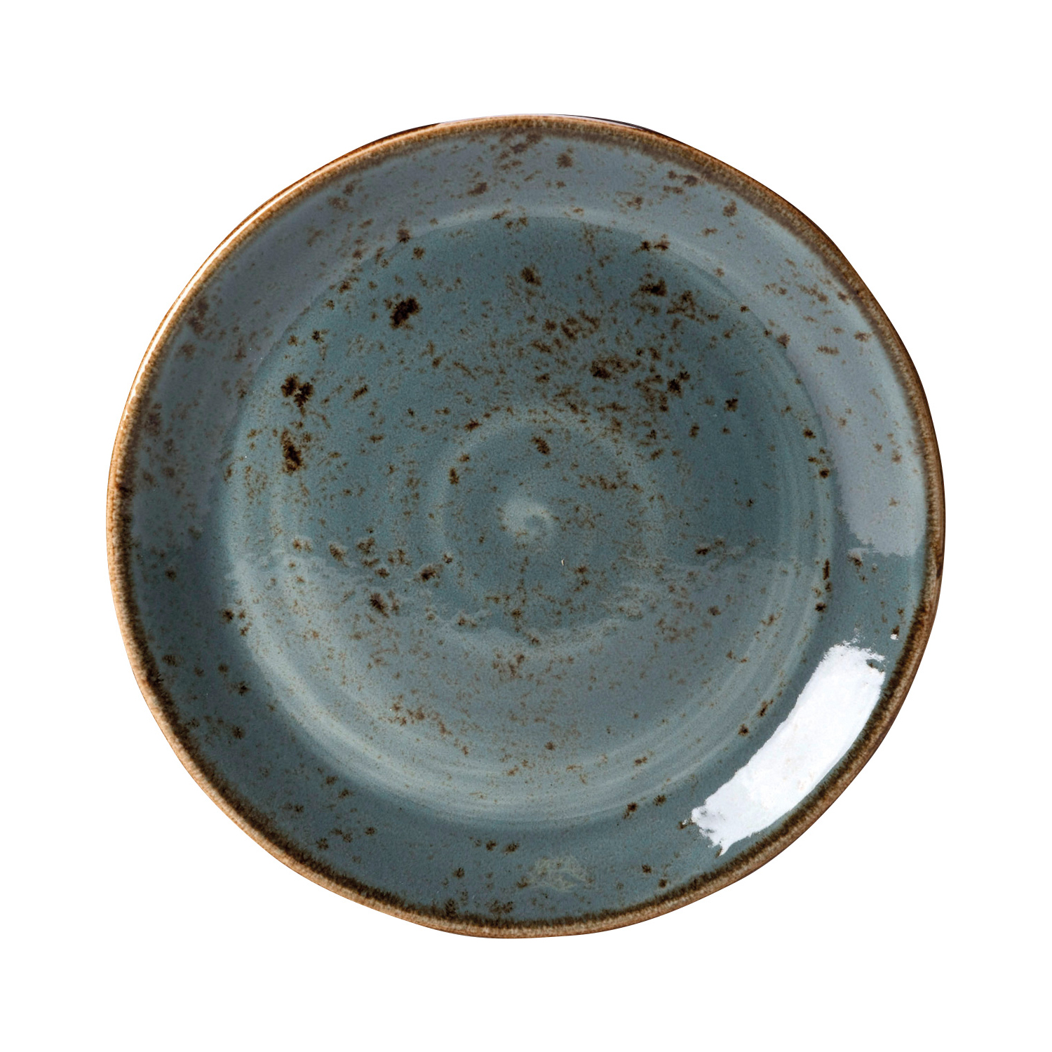 Coup Teller flach 28,0 cm, Craft Blue