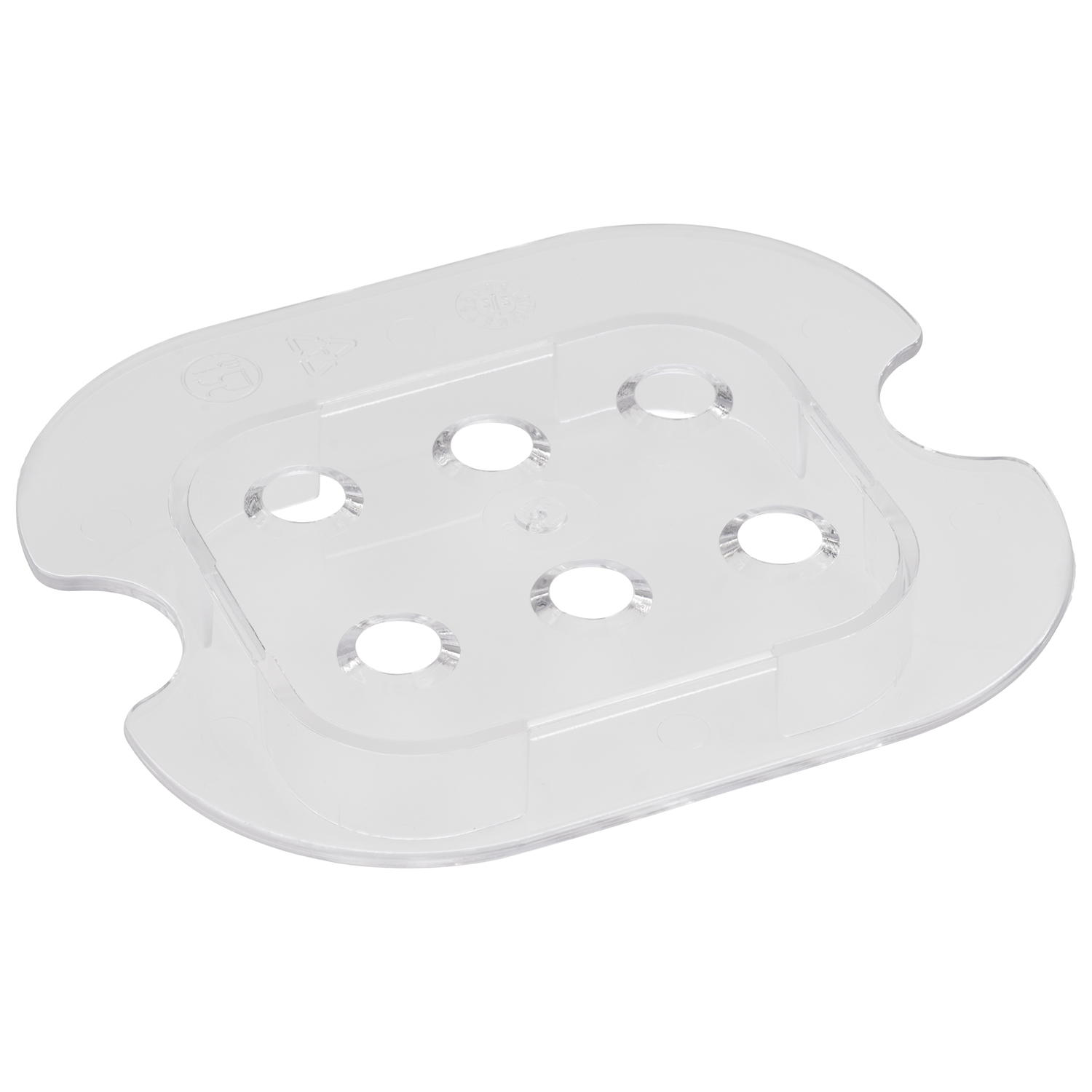 Abtropfgitter für GN 1/6,  11,7 x 10,4 cm, H: 2 cm