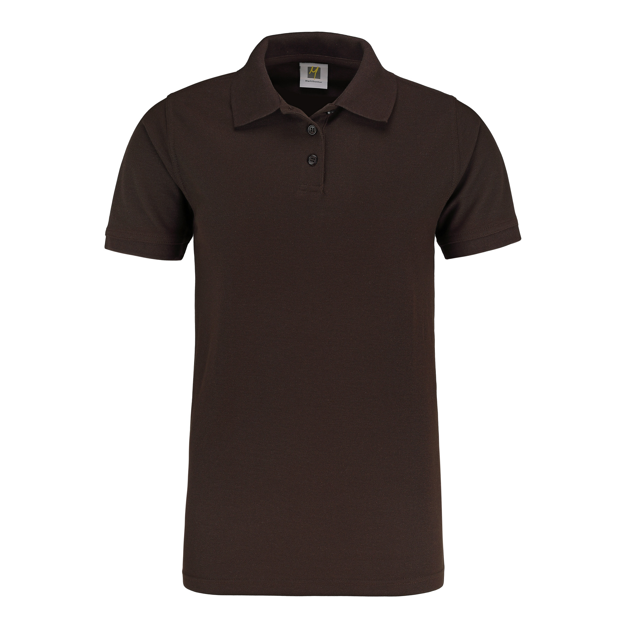 Poloshirt MK, 1/2 Arm, braun