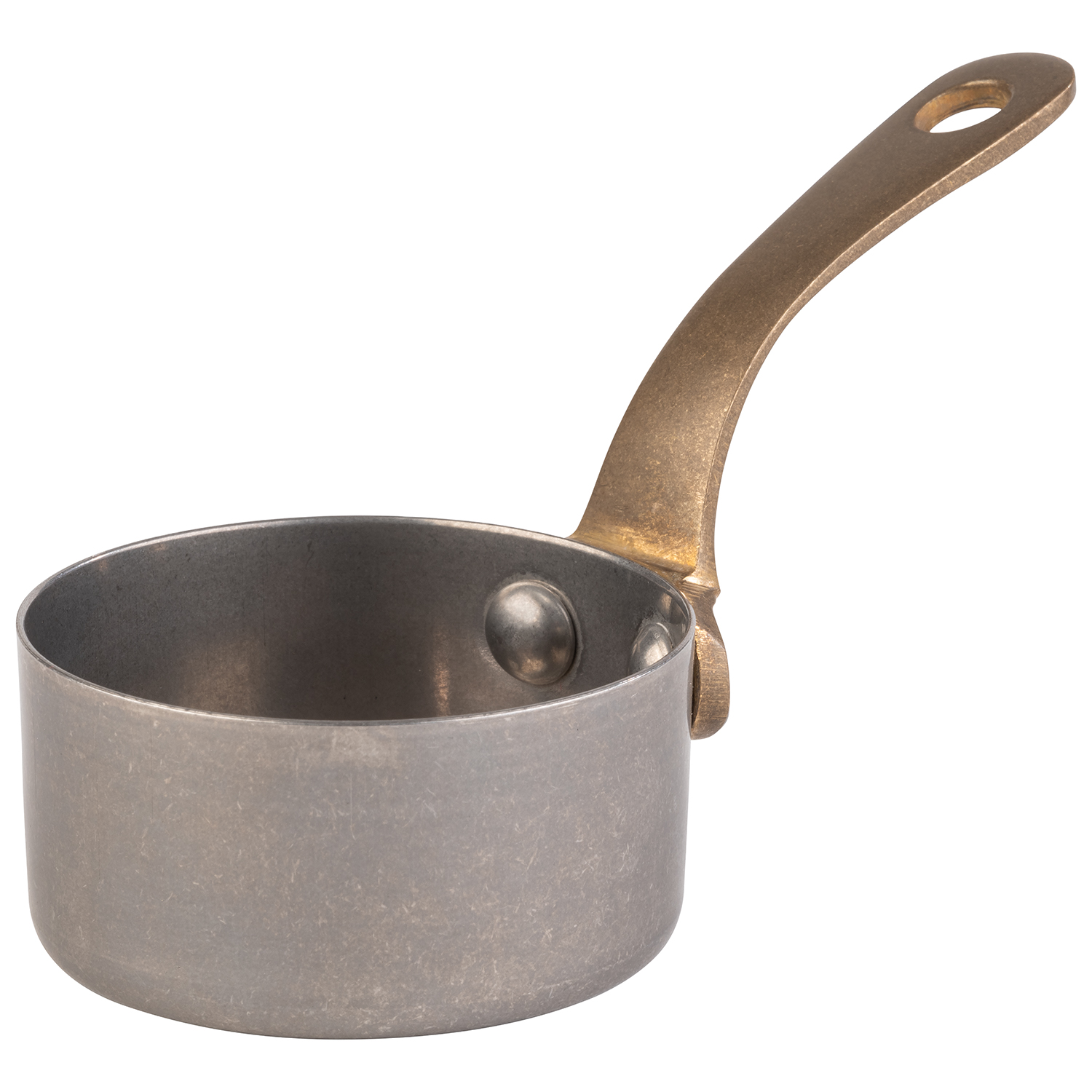 Stielkasserolle / Serviertopf -SNACKHOLDER- ø 5,5 cm H: 2,5 cm