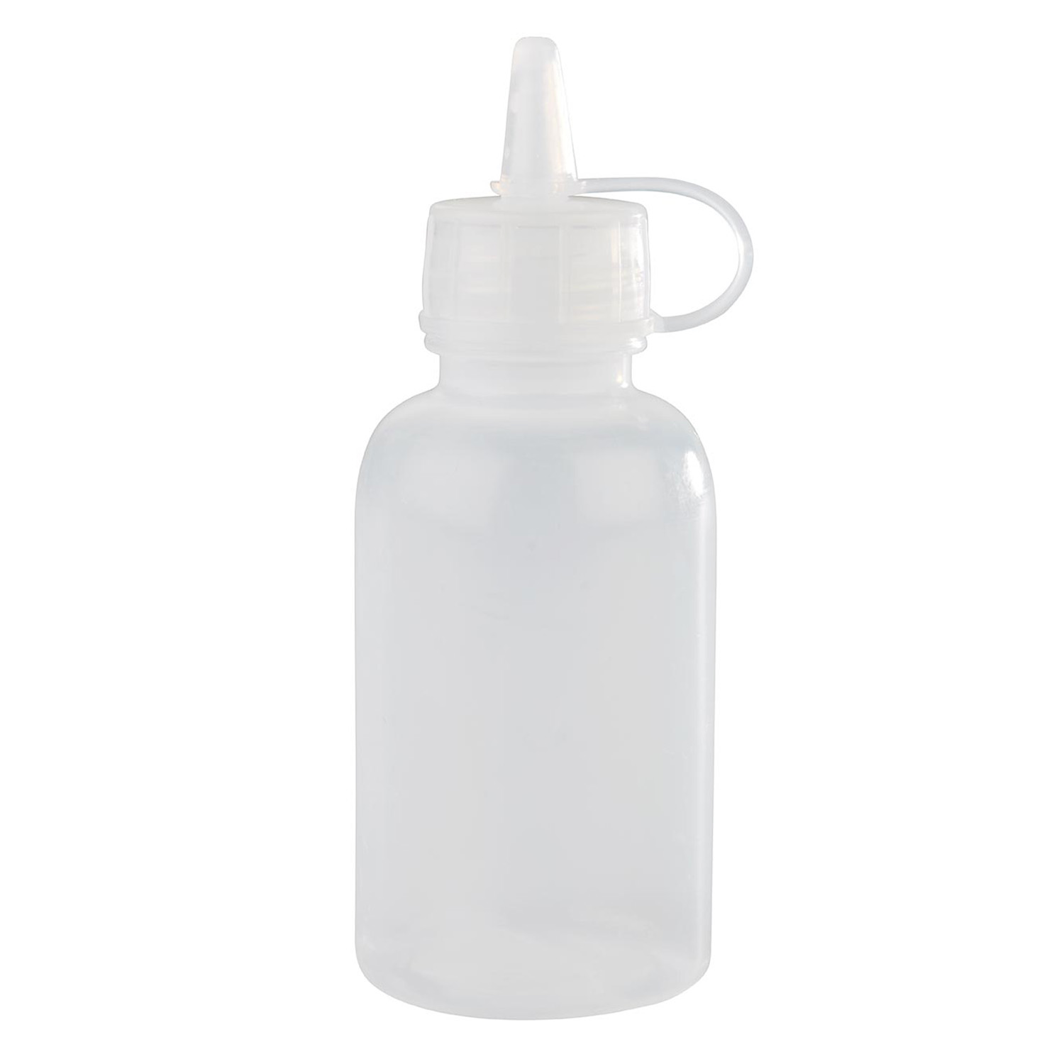 Quetschflasche -MINI-, 4er Set Ø 3,5 cm, H: 9,5 cm, 0,05 Liter Polyethylen, transparent 