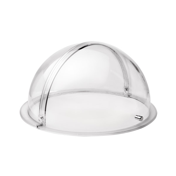 Rolltop-Haube Ø 50 cm, H: 26 cm SAN Kunststoff, glasklar 