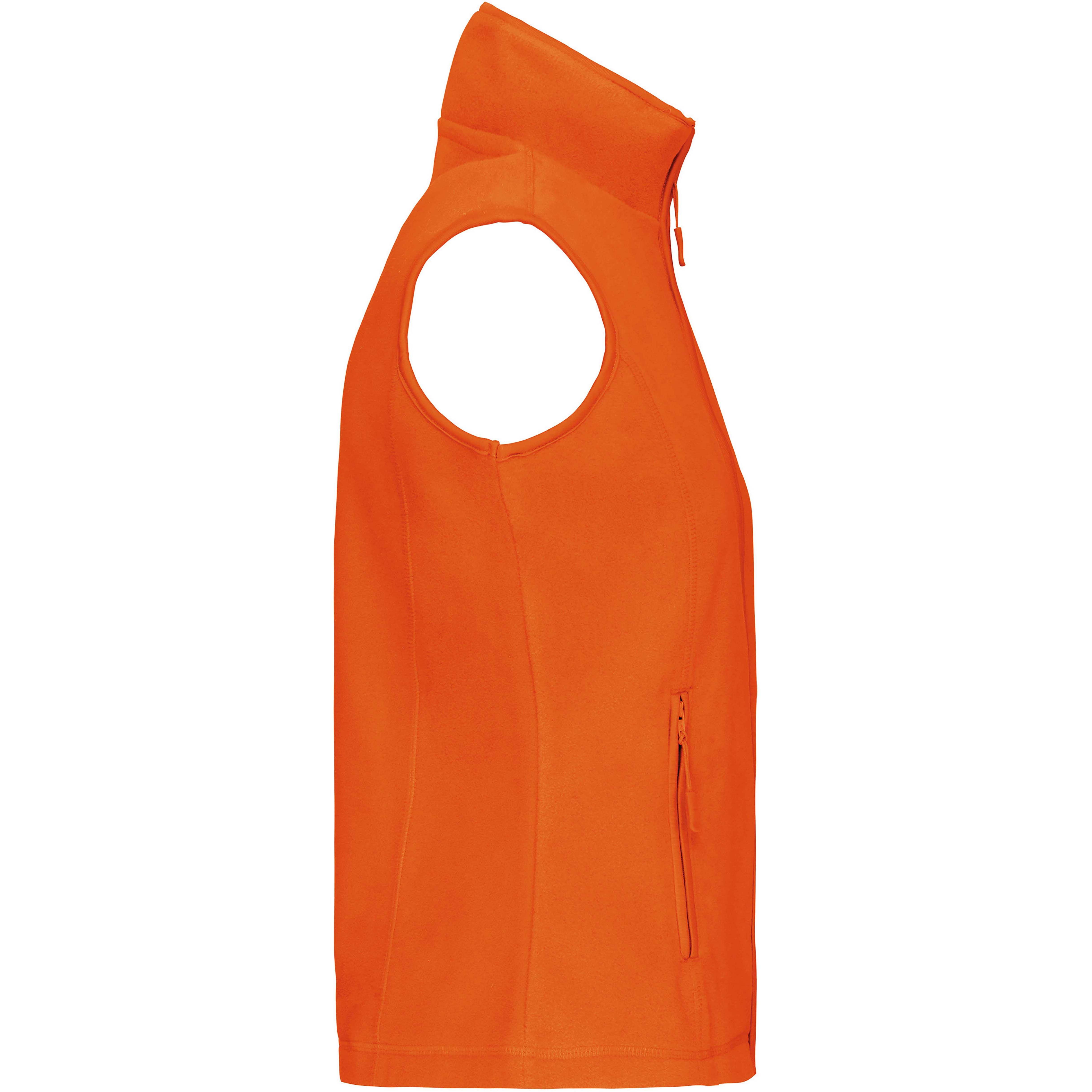 Damen-Fleece-Weste, orange