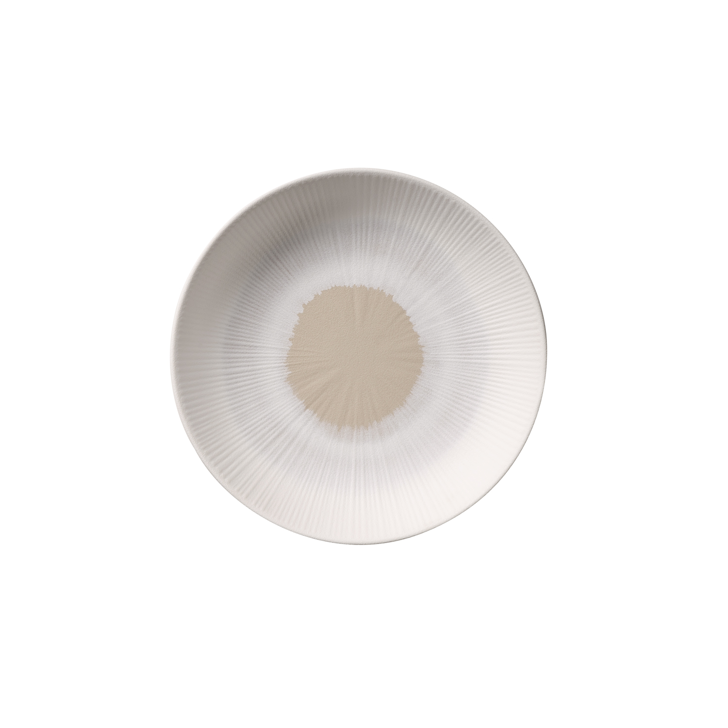 BLUSH Schale ø 22,5 cm, H: 4,5 cm, Melamin, weiß/beige