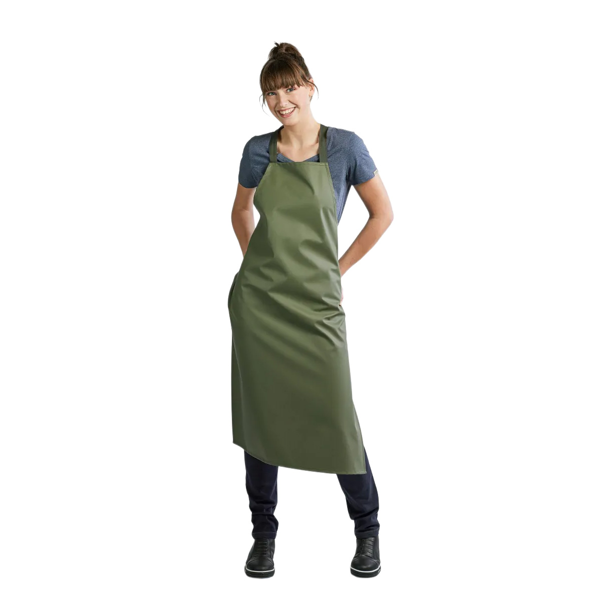 Latzschürze waterproof, green