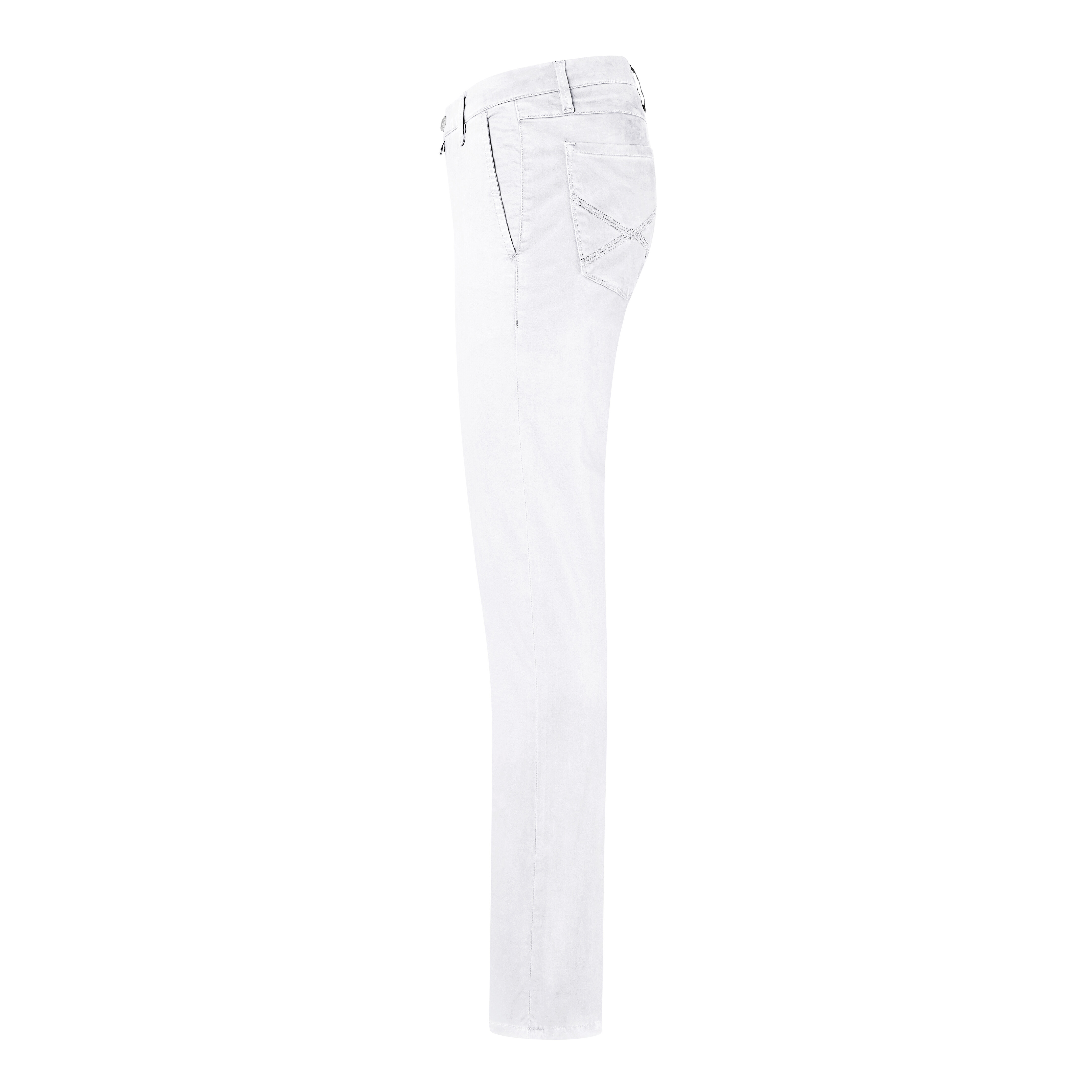 Unisex Chinohose X-Stretch, weiß
