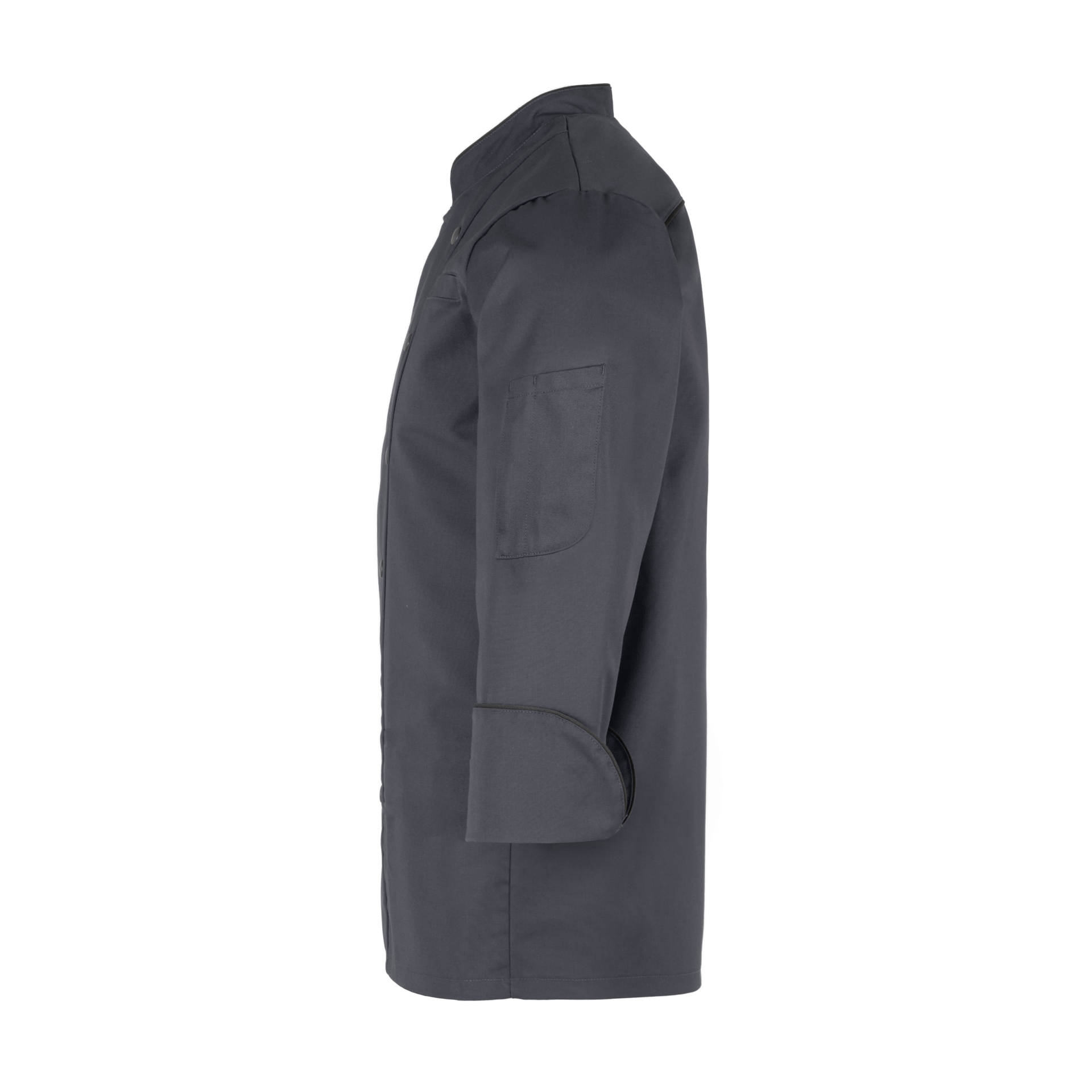 Koch-/Servicejacke CONCEPT Unisex anthrazit/schwarz