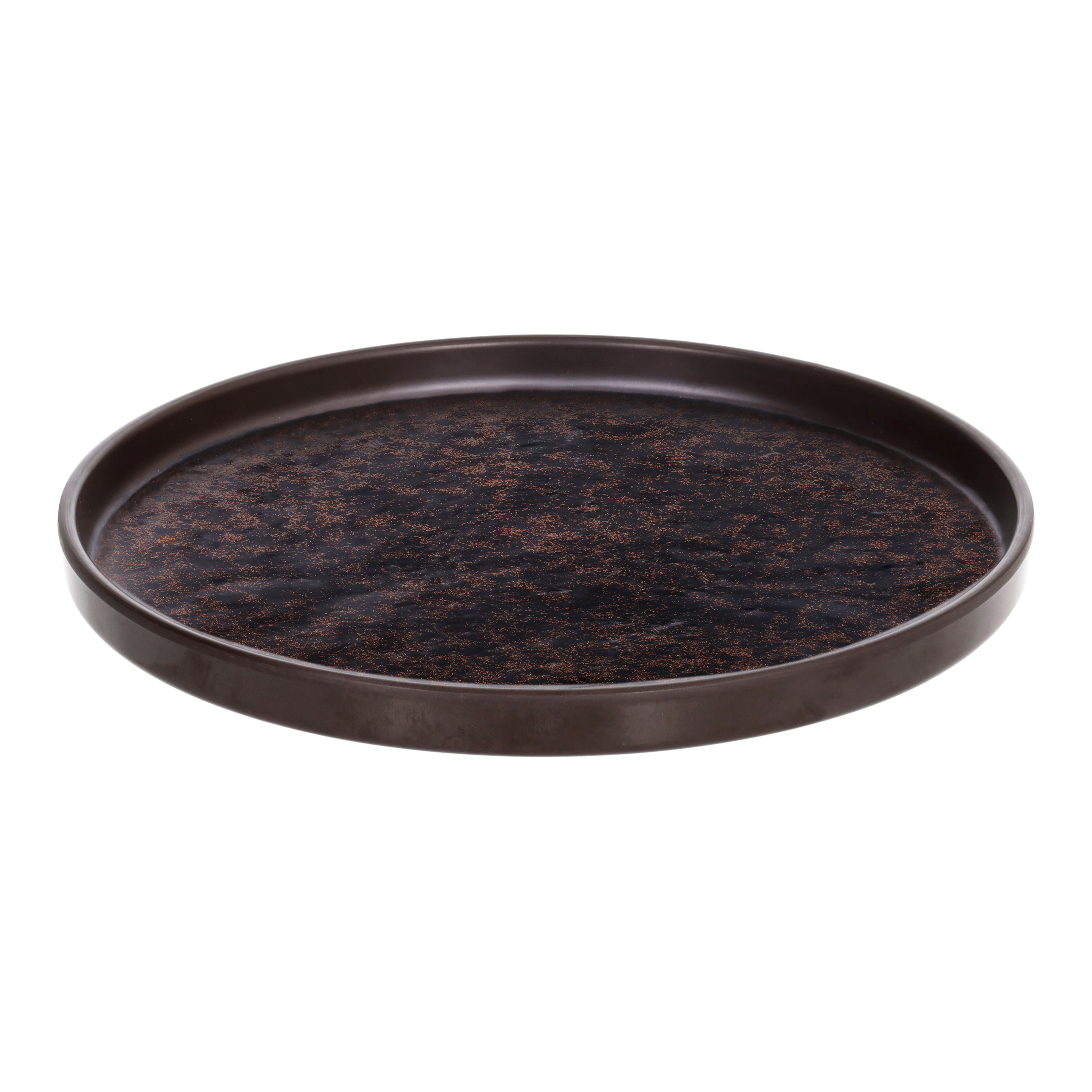 Plate 30cm, Melamin, Corten
