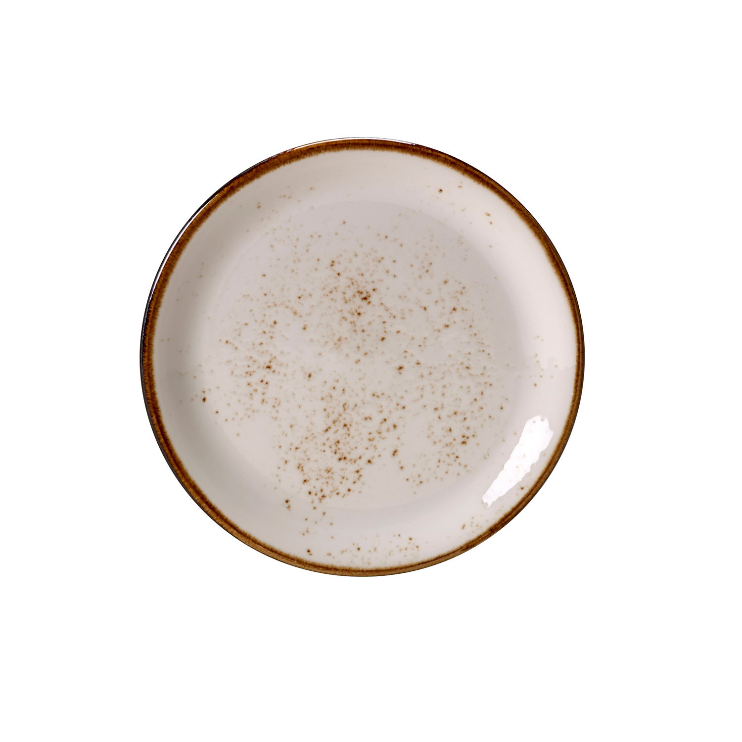 Coup Teller flach 25,3 cm, Craft White