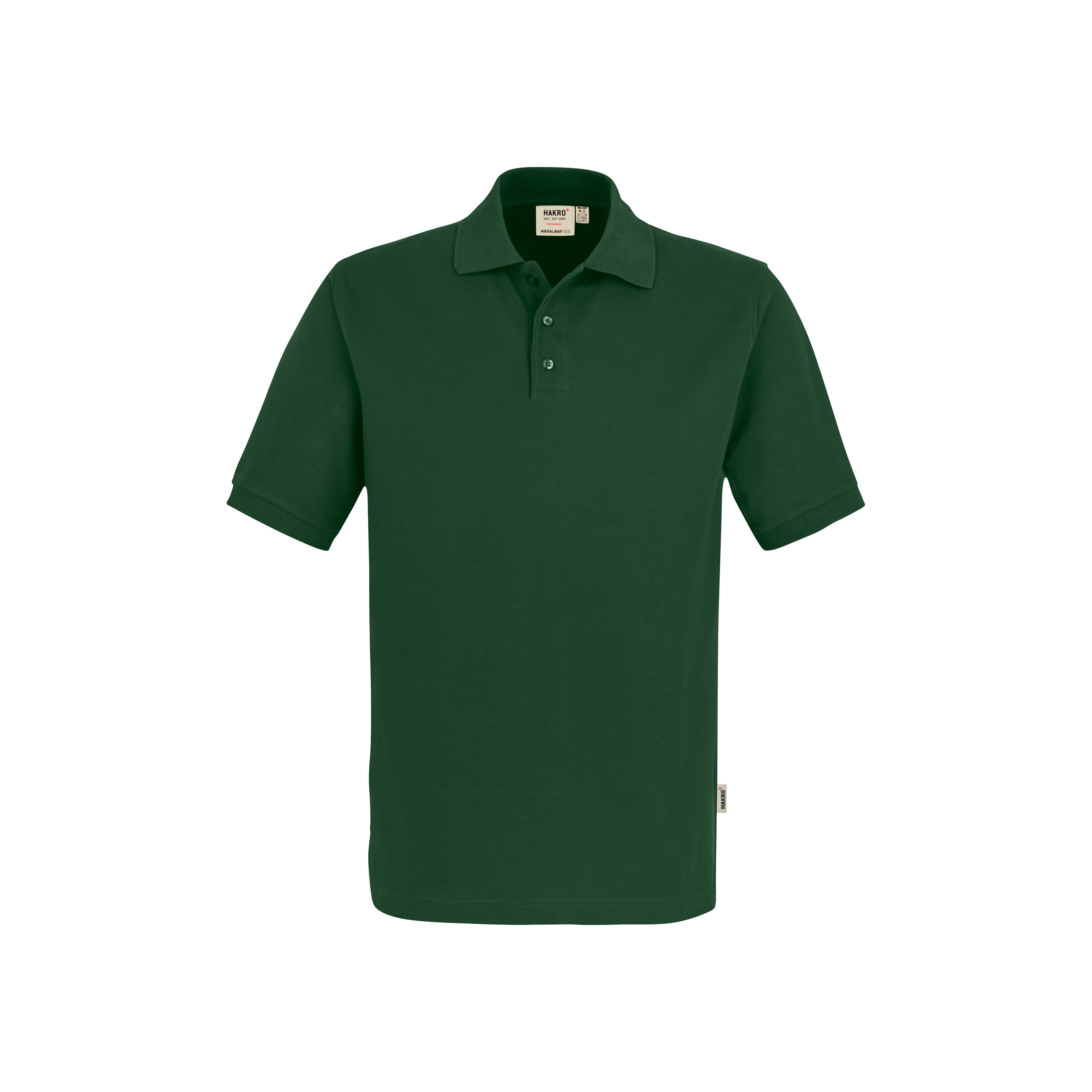 Unisex Poloshirt Mikralinar ECO, tanne