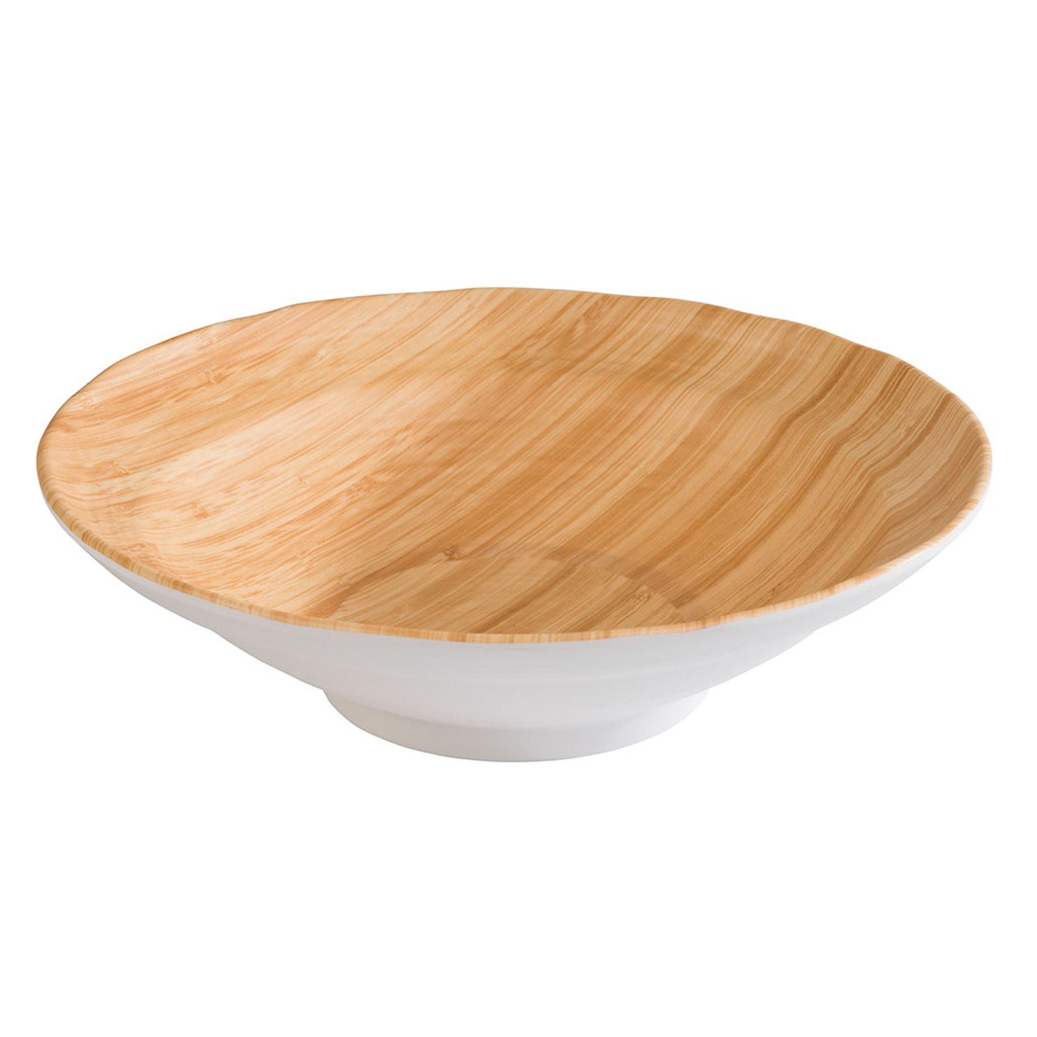 Schale -BAMBOO- Ø 30,5 cm, H: 8,5 cm Melamin 