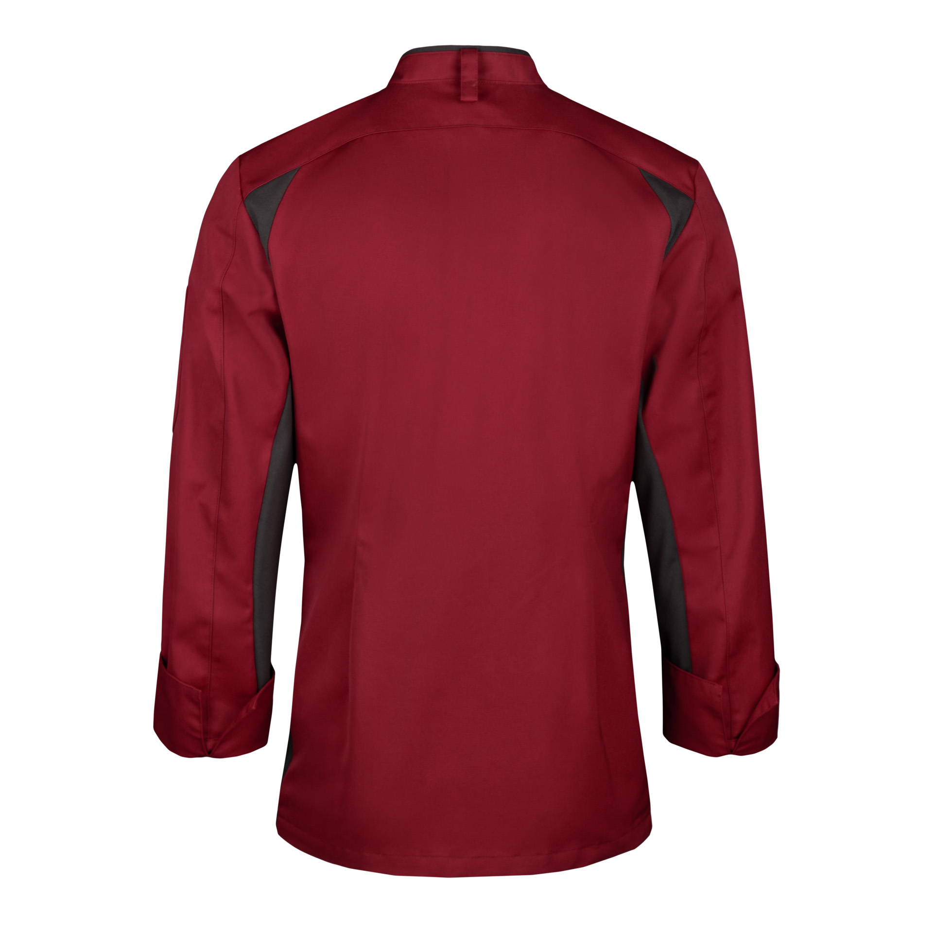 Kochjacke/Servicejacke FOCUS Herren karminrot/anthrazit