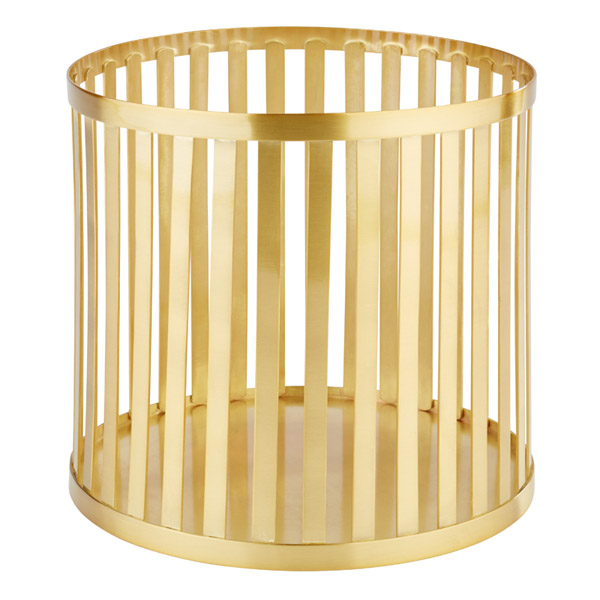 Buffetständer -APS PLUS- Ø 21 cm, H: 20 cm Metall, Gold-Look 